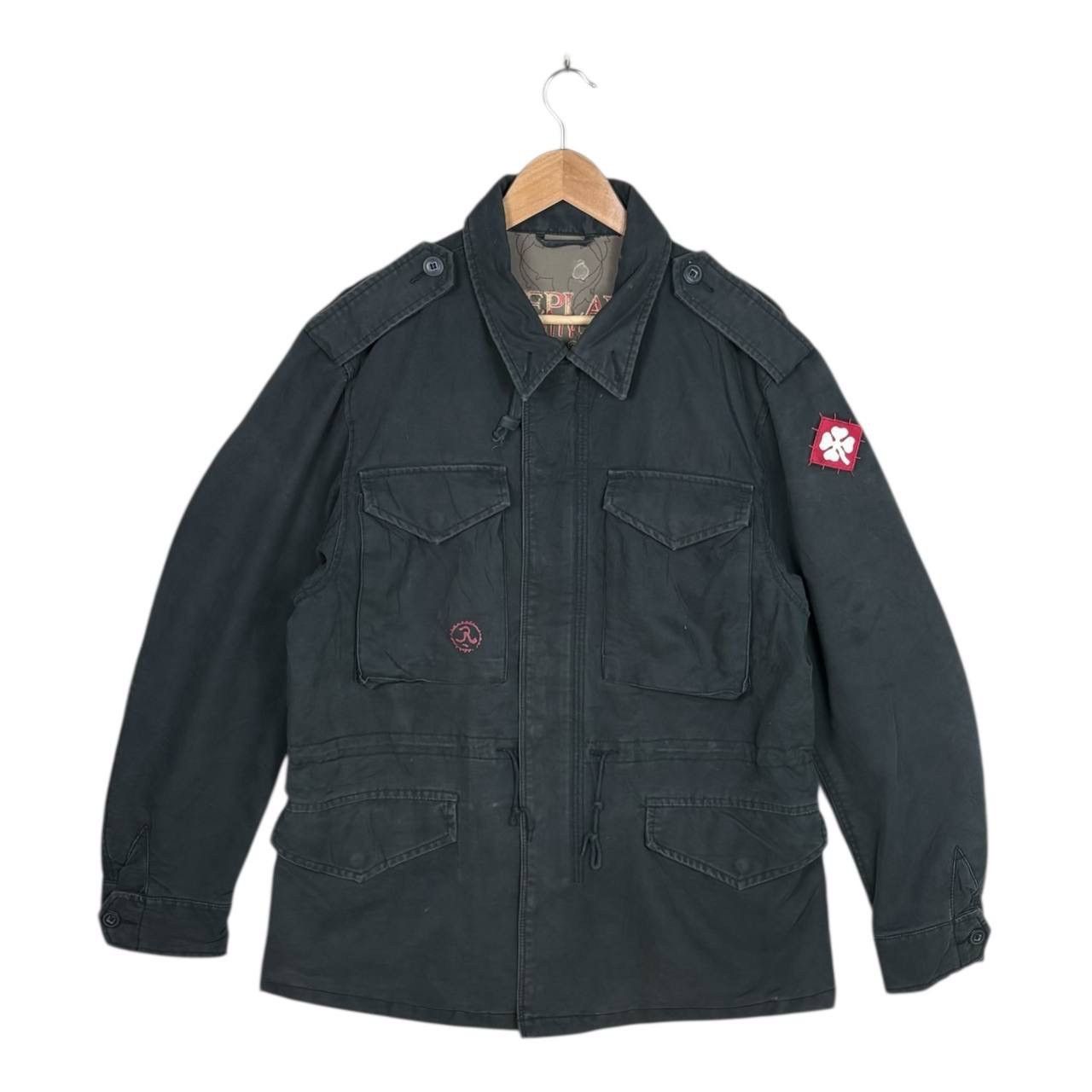 Replay Vintage Replay Identity Field Jacket M65 Poseidon Large Size US L / EU 52-54 / 3 - 1 Thumbnail
