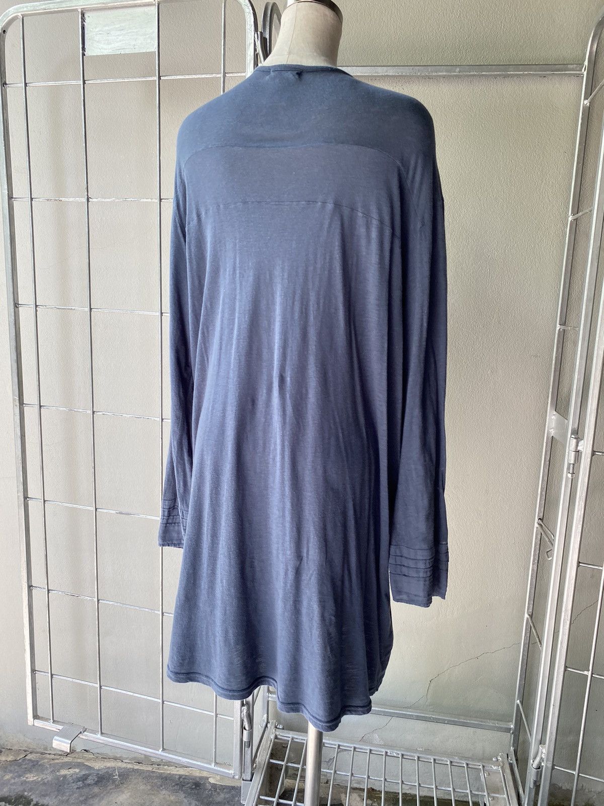 Issey Miyake Plantation Blue Pintuck Dress Size ONE SIZE - 5 Thumbnail