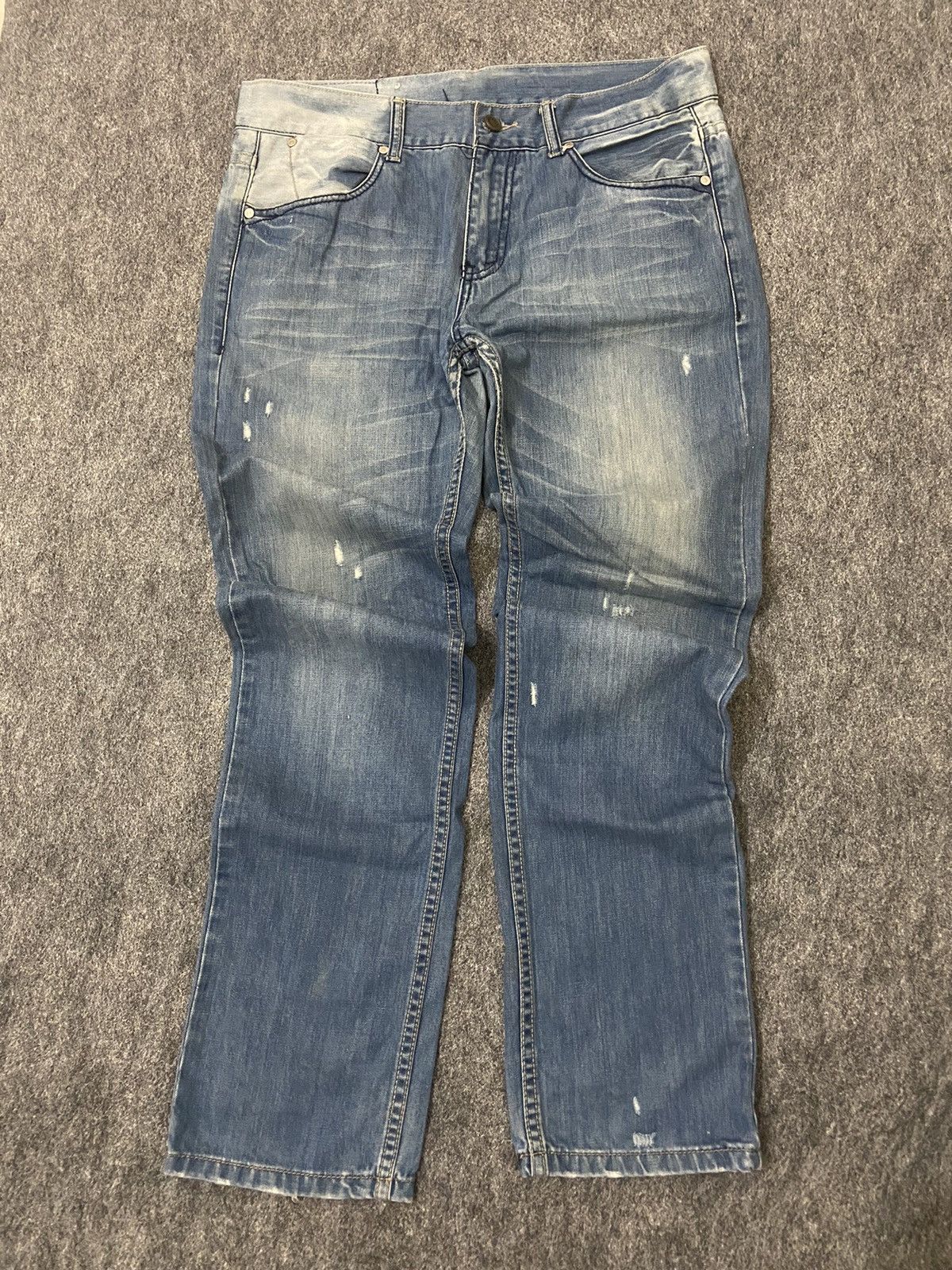 Levi's Vintage Clothing Levi’s denim pants 522 desetresed vintage Size US 34 / EU 50 - 8 Thumbnail