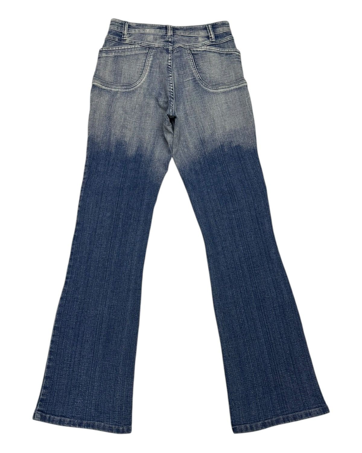GOSTAR DE FUGA × If Six Was Nine × LOWBOX Vintage Japanese Jean JB Lowbox Style Bootcut Distress Jeans Size US 26 / EU 42 - 2 Thumbnail