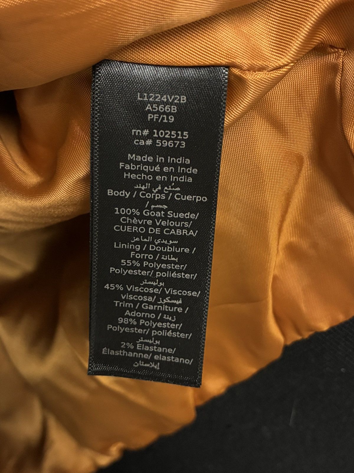John Varvatos Goat Suede Bomber Jacket Large Size US L / EU 52-54 / 3 - 6 Thumbnail