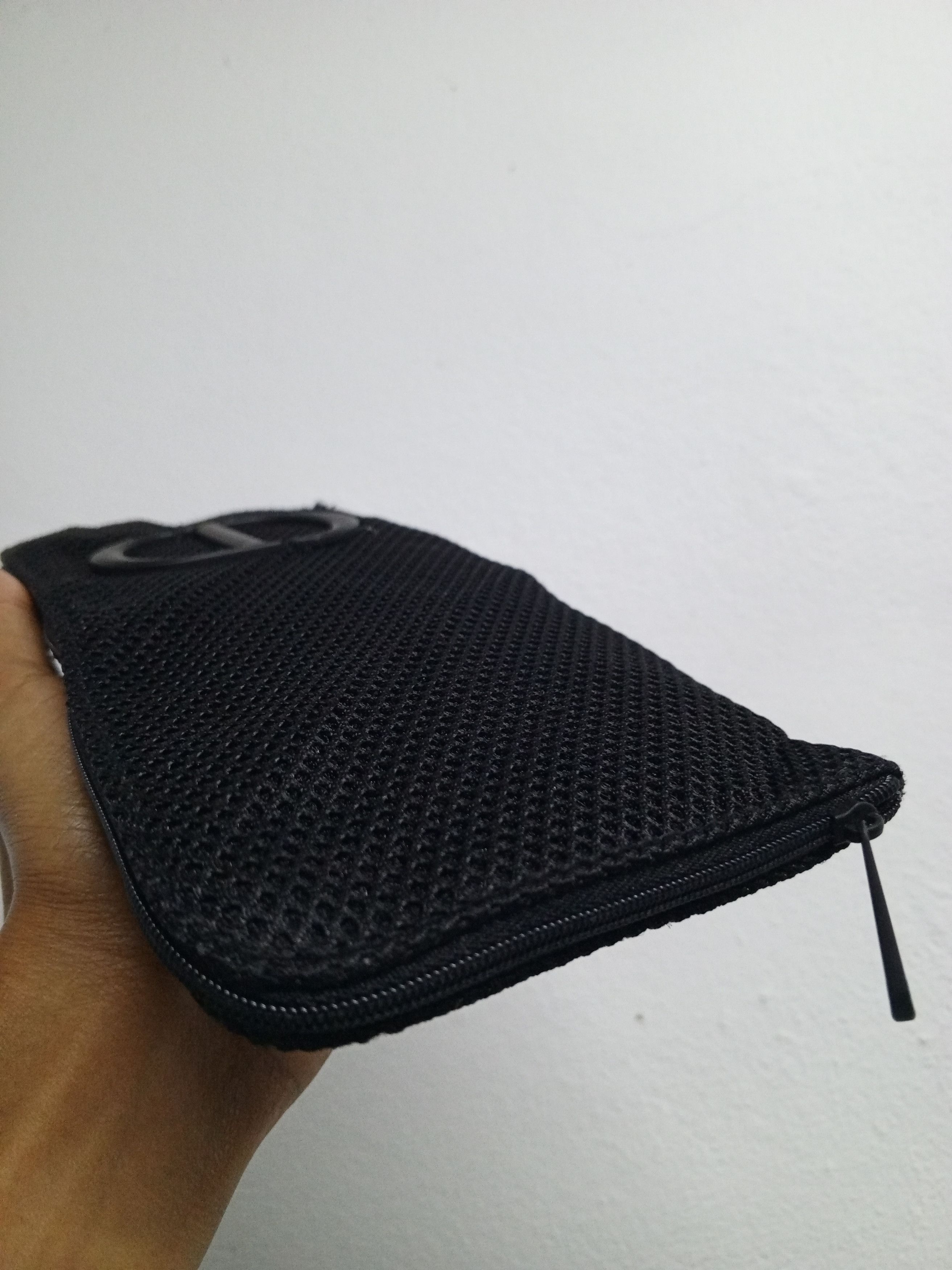 Dior Christian Dior Brush Holder Mesh Pouch Black Logo 12×23×1cm Size ONE SIZE - 4 Thumbnail
