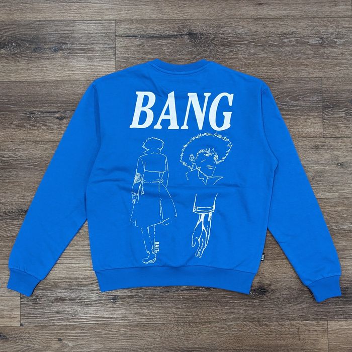 Bait Bait x Cowboy Bebop Bang Crewneck sweater - SIZE S | Grailed