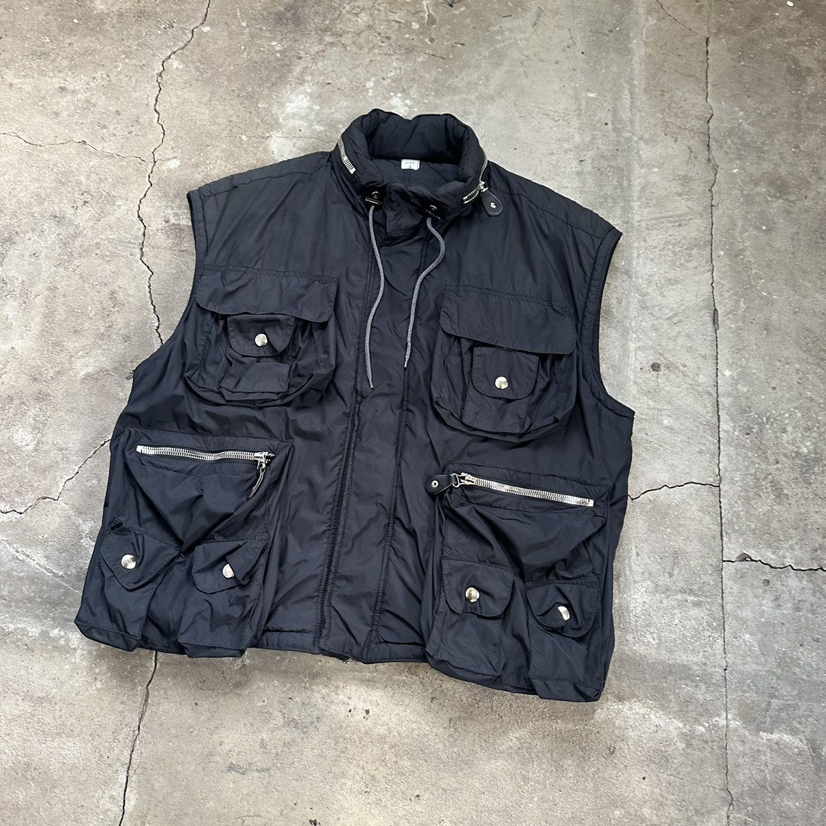 Japanese Brand JET SET sleeveless vest size 4 (XL) multipocket Size US XL / EU 56 / 4 - 2 Thumbnail