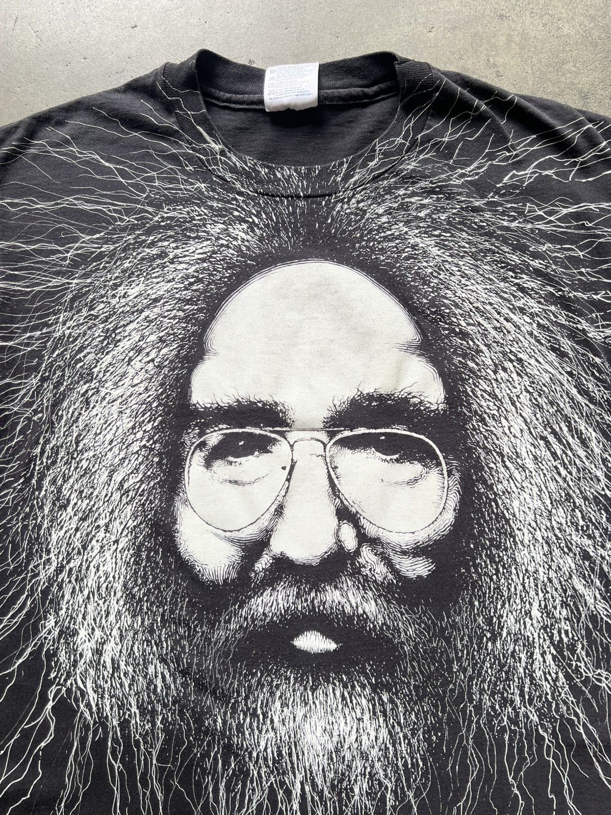 Band Tees × Vintage 1993 Jerry Garcia Grateful Dead Band Tee Shirt Winterland Size US L / EU 52-54 / 3 - 3 Thumbnail