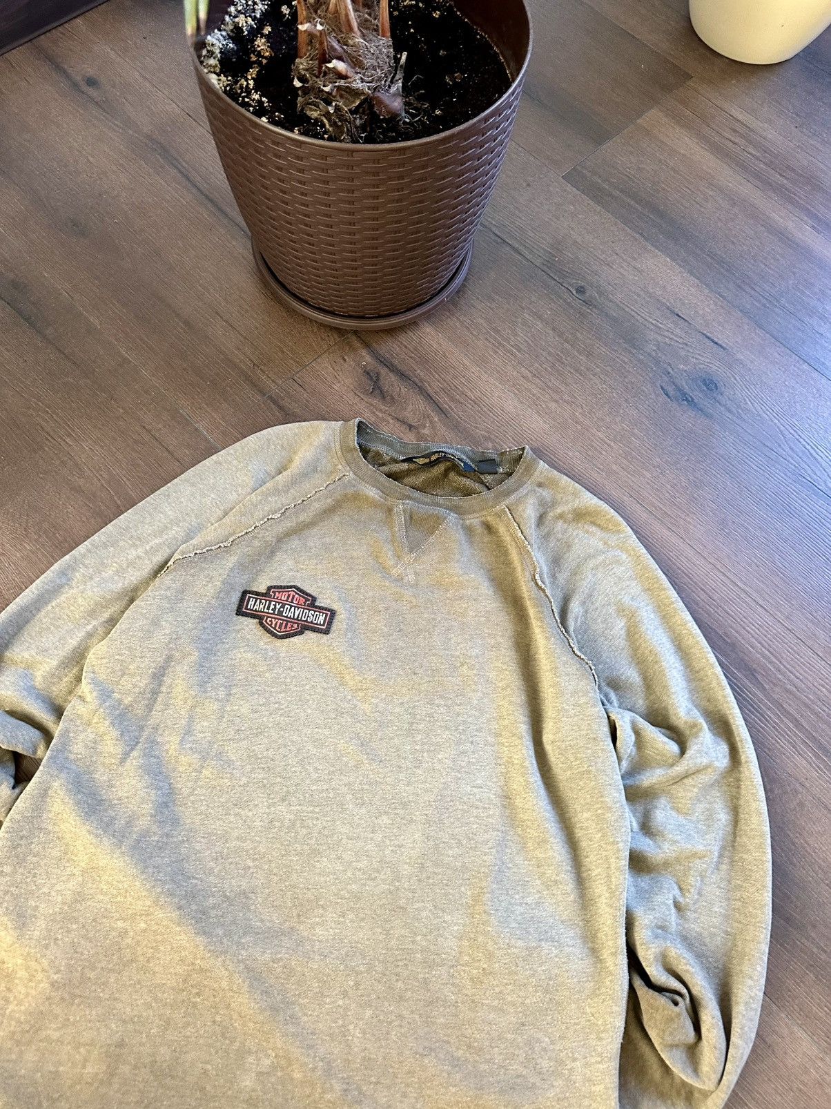 Harley Davidson Vintage Harley Davidson Back Spikes Sweatshirt Size US XL / EU 56 / 4 - 5 Thumbnail