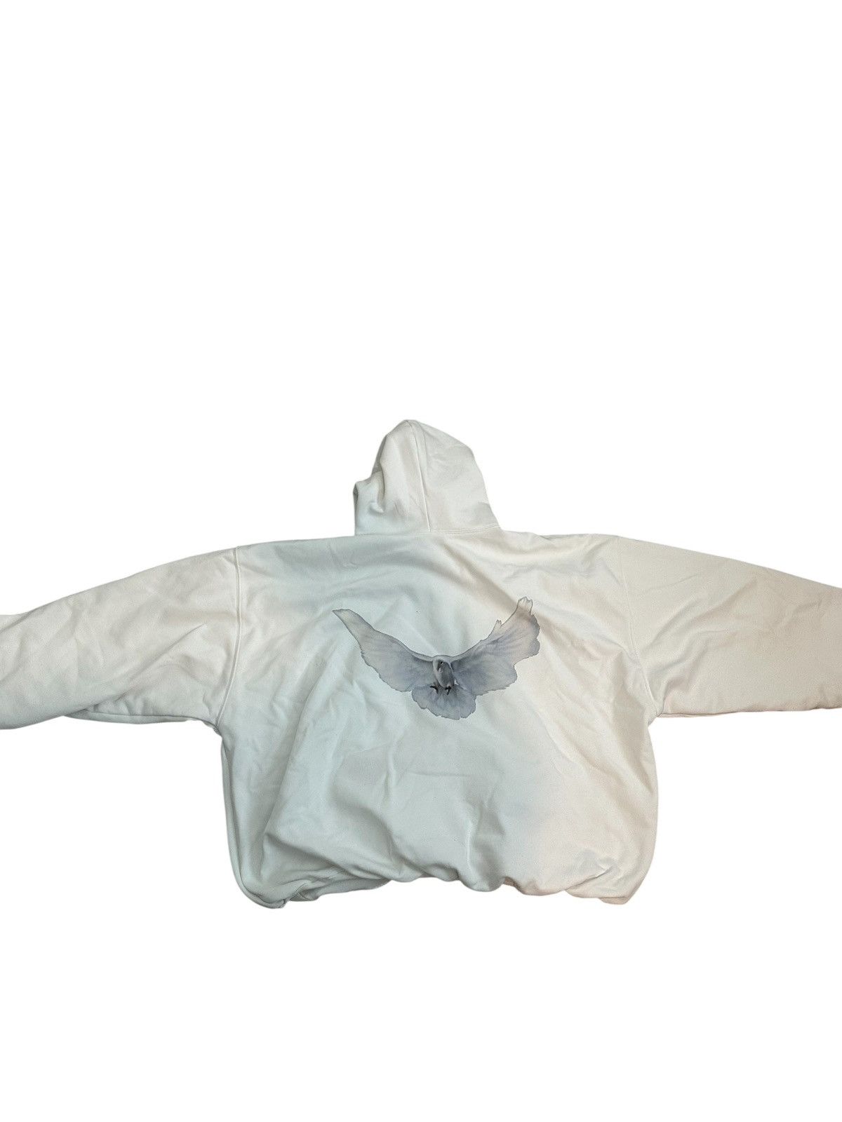Balenciaga × Gap × Yeezy YEEZY GAP BALENCIAGA DOVE HOODIE WHITE Size US XS / EU 42 / 0 - 1 Thumbnail