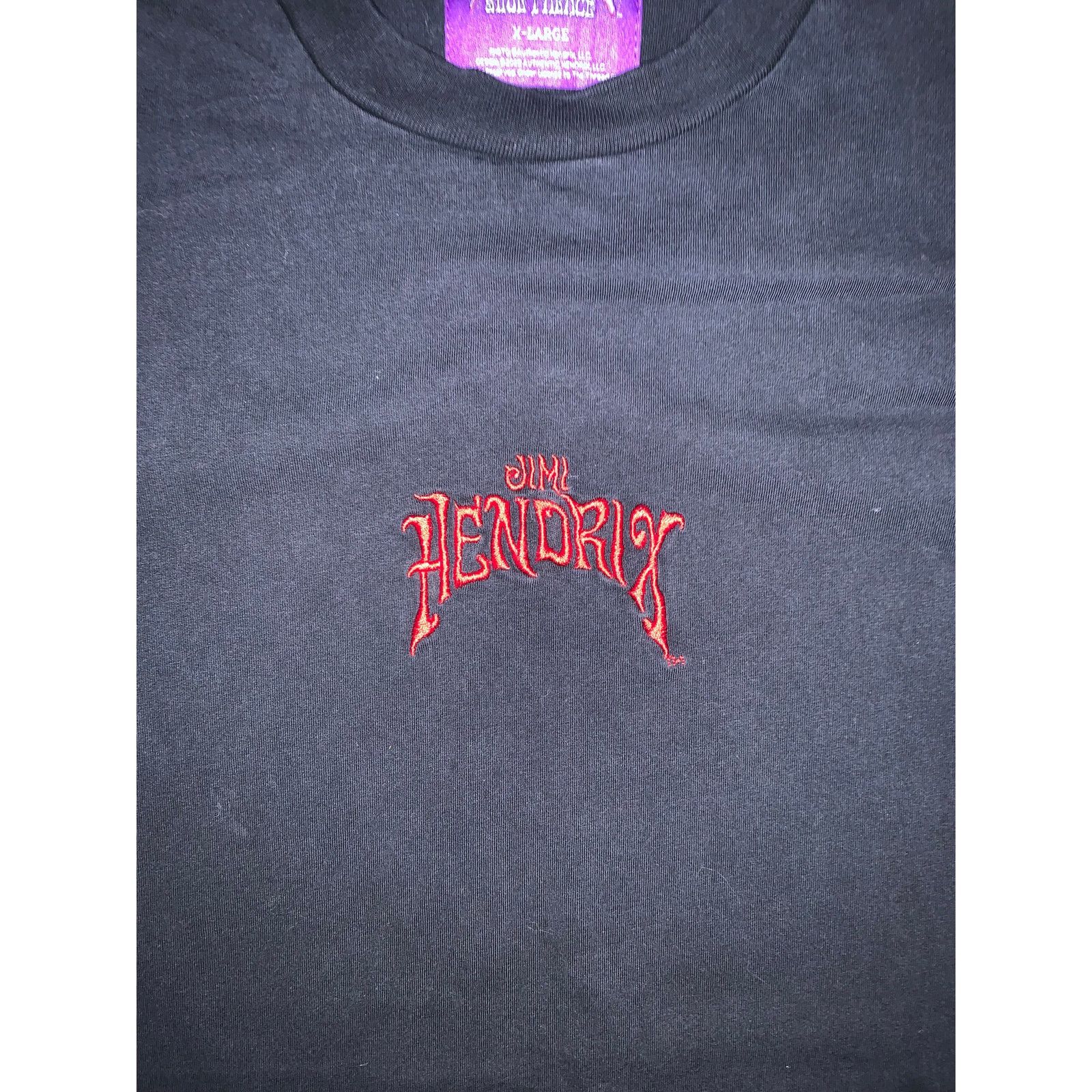 Jimi Hendrix Jimi Hendrix Shoe Palace Woodstock T Shirt Black XL Portrait Size US XL / EU 56 / 4 - 5 Thumbnail
