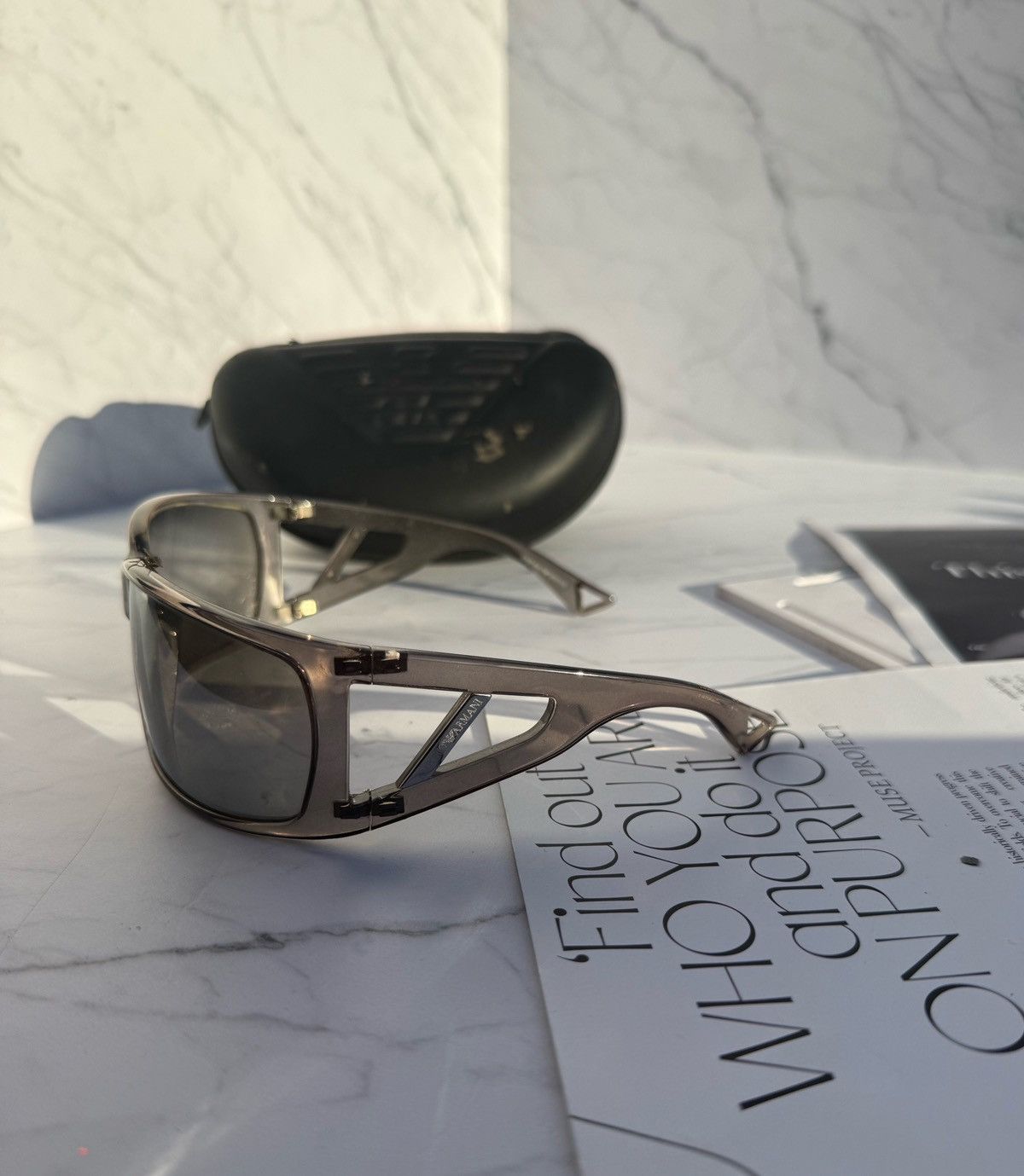 Armani Emporio Armani sunglasses EA9384/S Size ONE SIZE - 2 Thumbnail