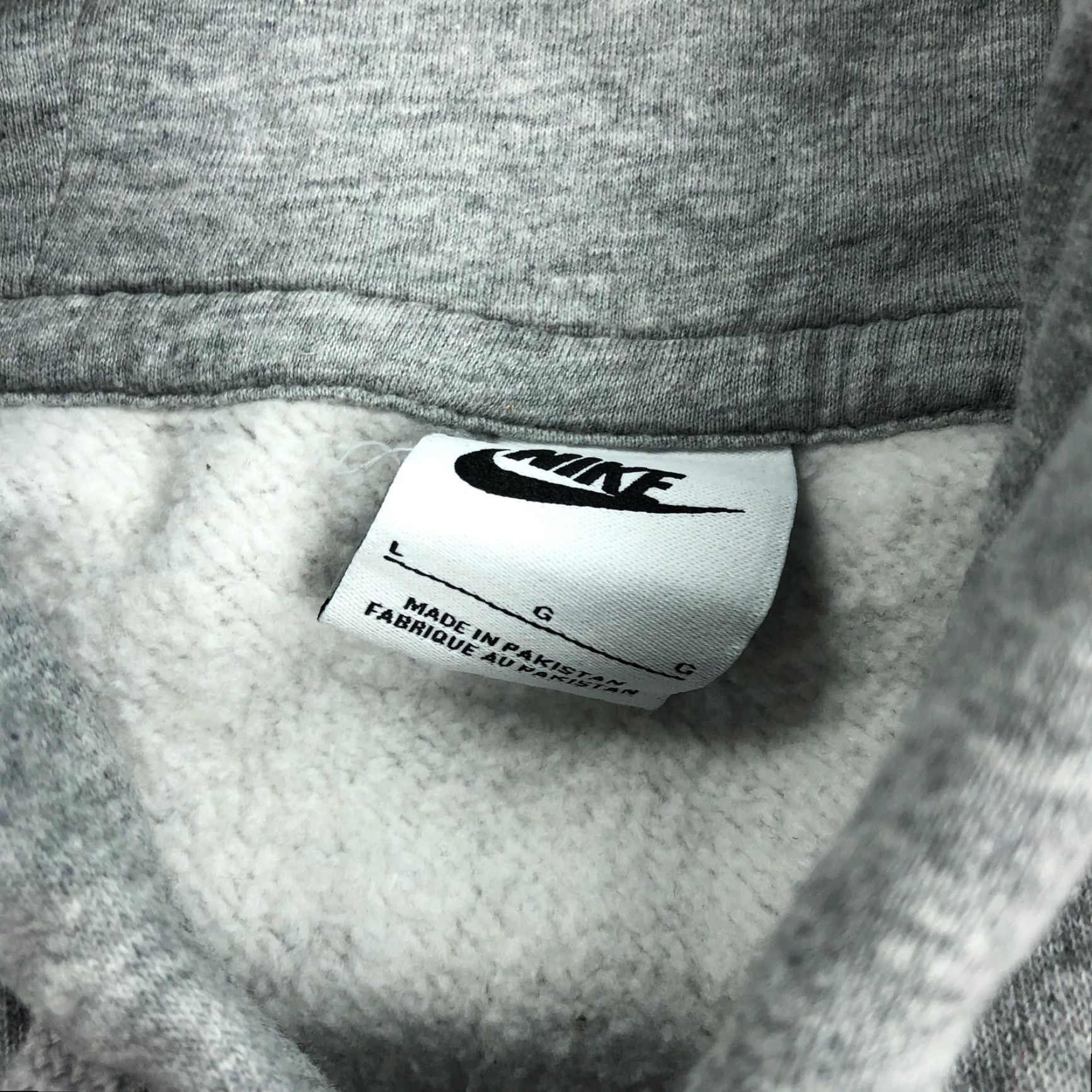 Nike Nike Men's Gray Club Fleece Pullover Hoodie BV2654-063 L NSW Essential Size US L / EU 52-54 / 3 - 4 Thumbnail