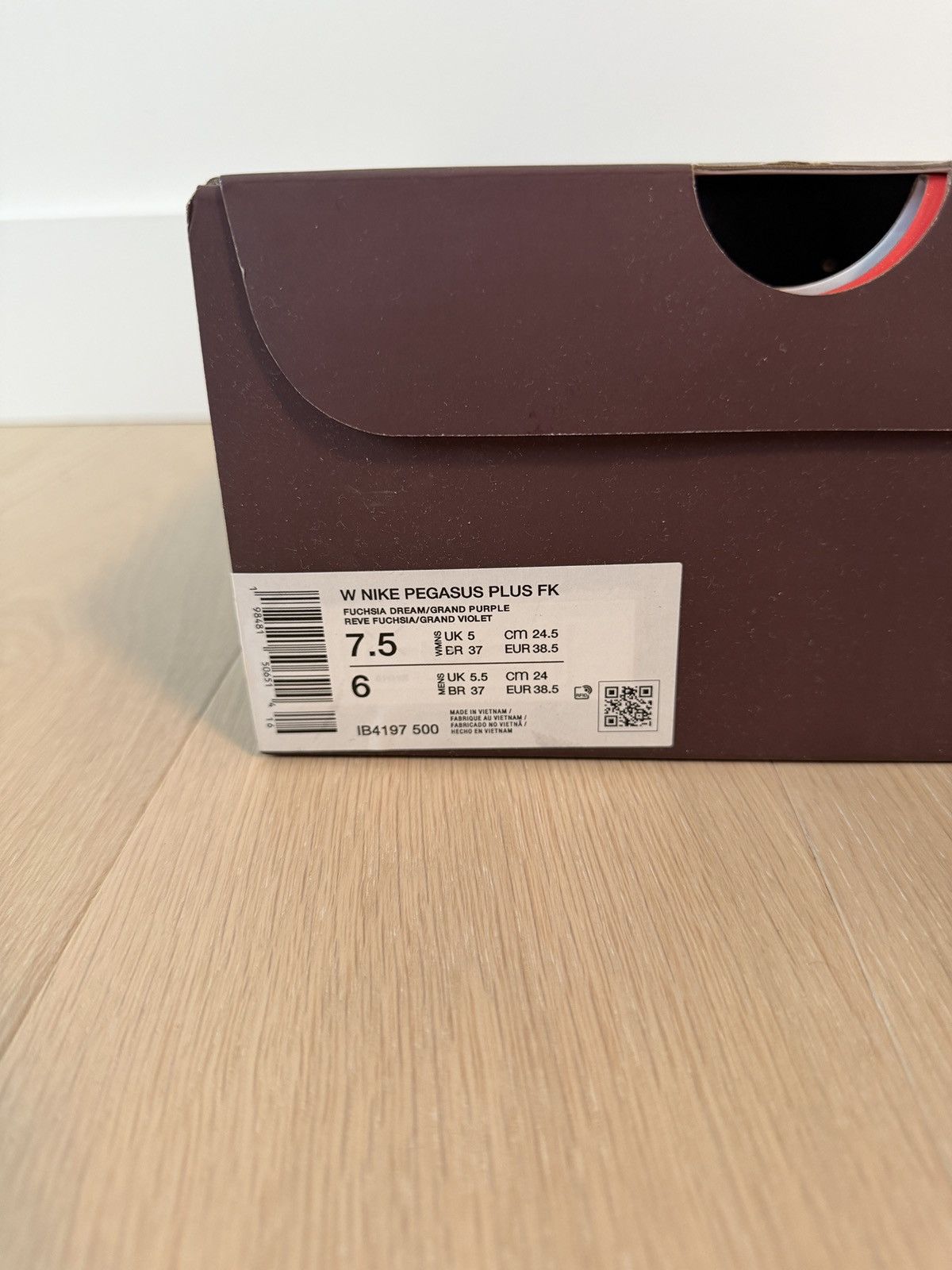 Nike Faith Kipyegon x Nike Pegasus Plus FuchsiaDream/Purple NIB Size US 7.5 / IT 37.5 - 8 Thumbnail
