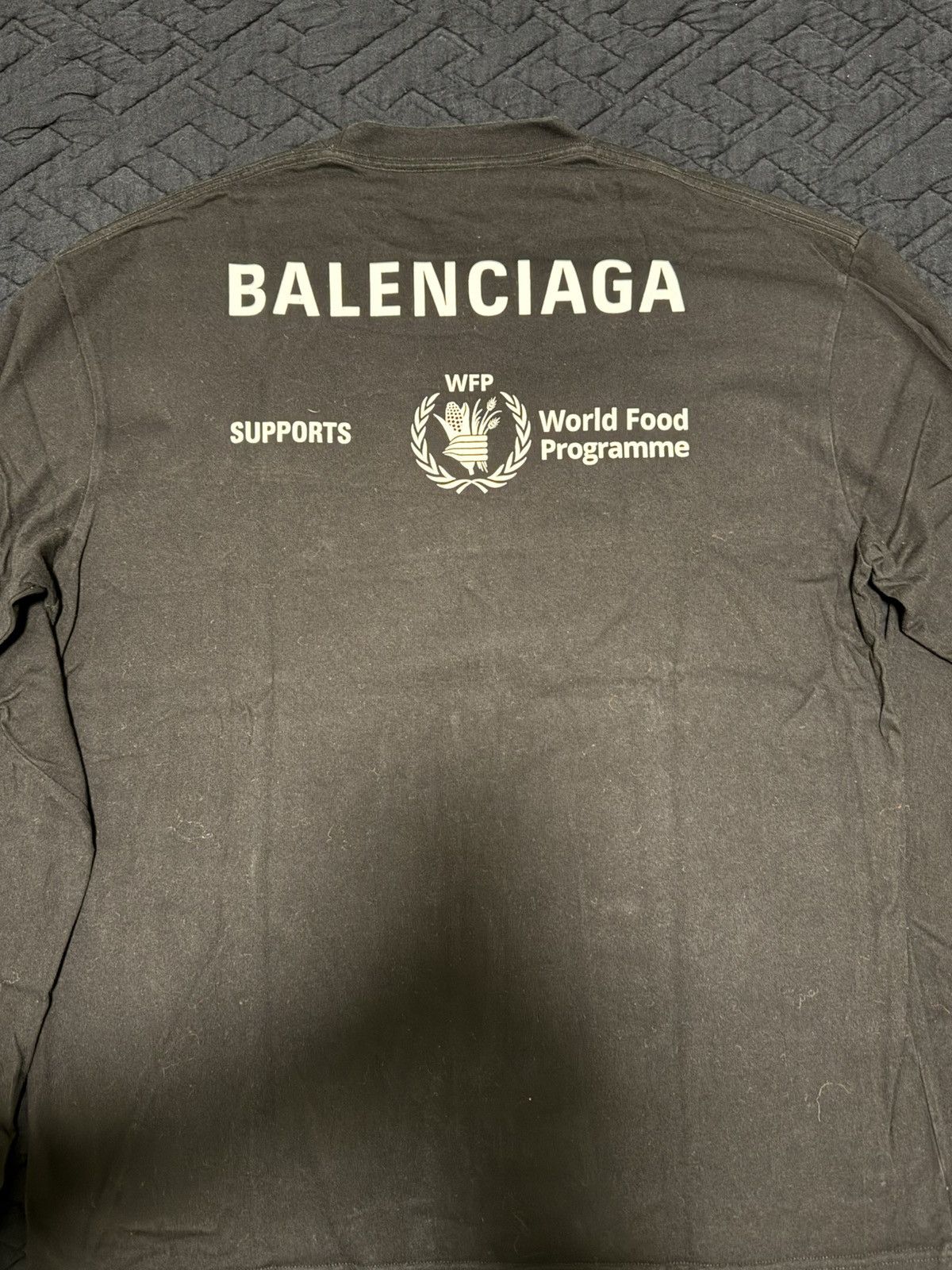 Balenciaga Balenciaga World Food Programme Tee Size US S / EU 44-46 / 1 - 7 Thumbnail