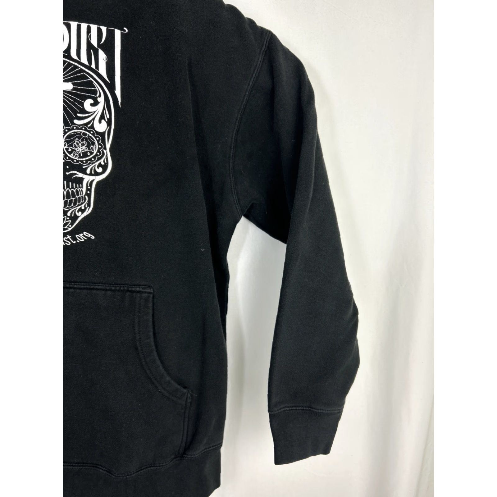 Sugar Cross Hoodie Mens Large Black Pullover Skull Club Dust Sugar Size US L / EU 52-54 / 3 - 4 Thumbnail