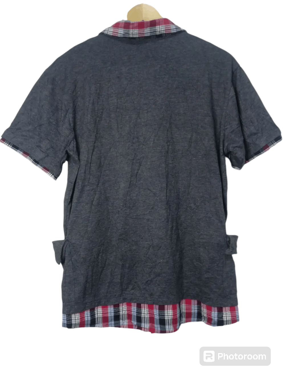 Beauty Beast CBK Japanese Archieve Plaid Shirt Double Layer Cardigan Size L / US 10 / IT 46 - 7 Thumbnail