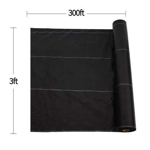 Designer × Homemade 3.5oz Weed Barrier Landscape Fabric 3ft x 300ft, Dual-Layer Size US L / EU 52-54 / 3 - 1 Thumbnail