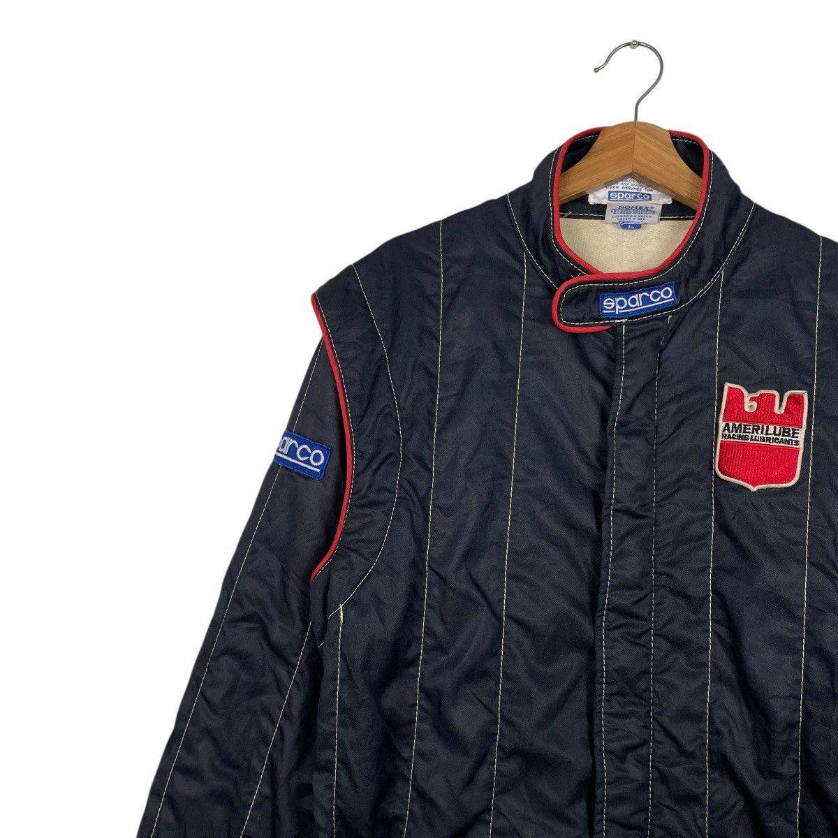 Other Vtg Sparco Amerilube Racing Lubricants Coverall Size US 35 - 7 Thumbnail