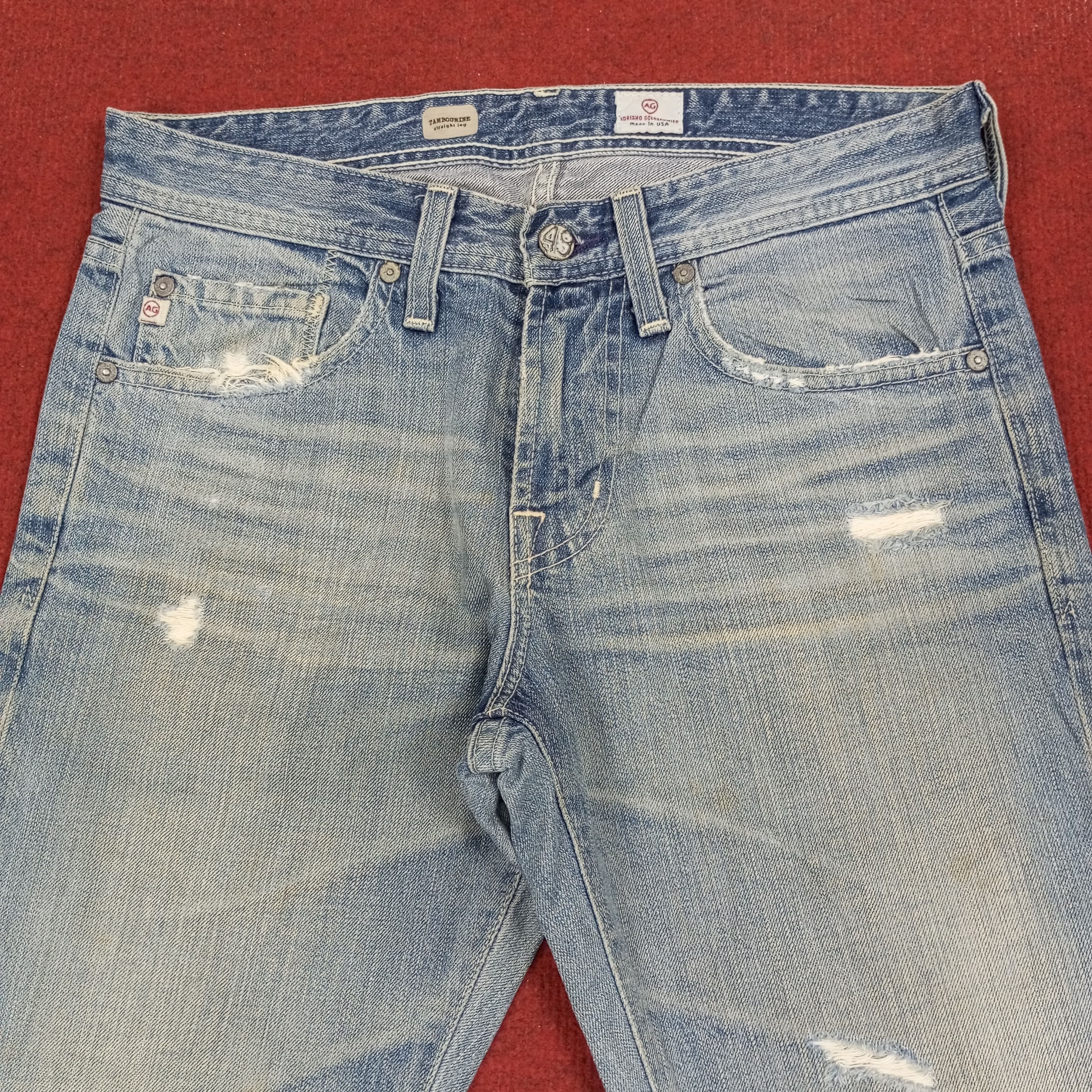 AG Adriano Goldschmied × Vintage Adriano Goldschmied Fashion Streetwear Style Jeans Size US 30 / EU 46 - 5 Thumbnail