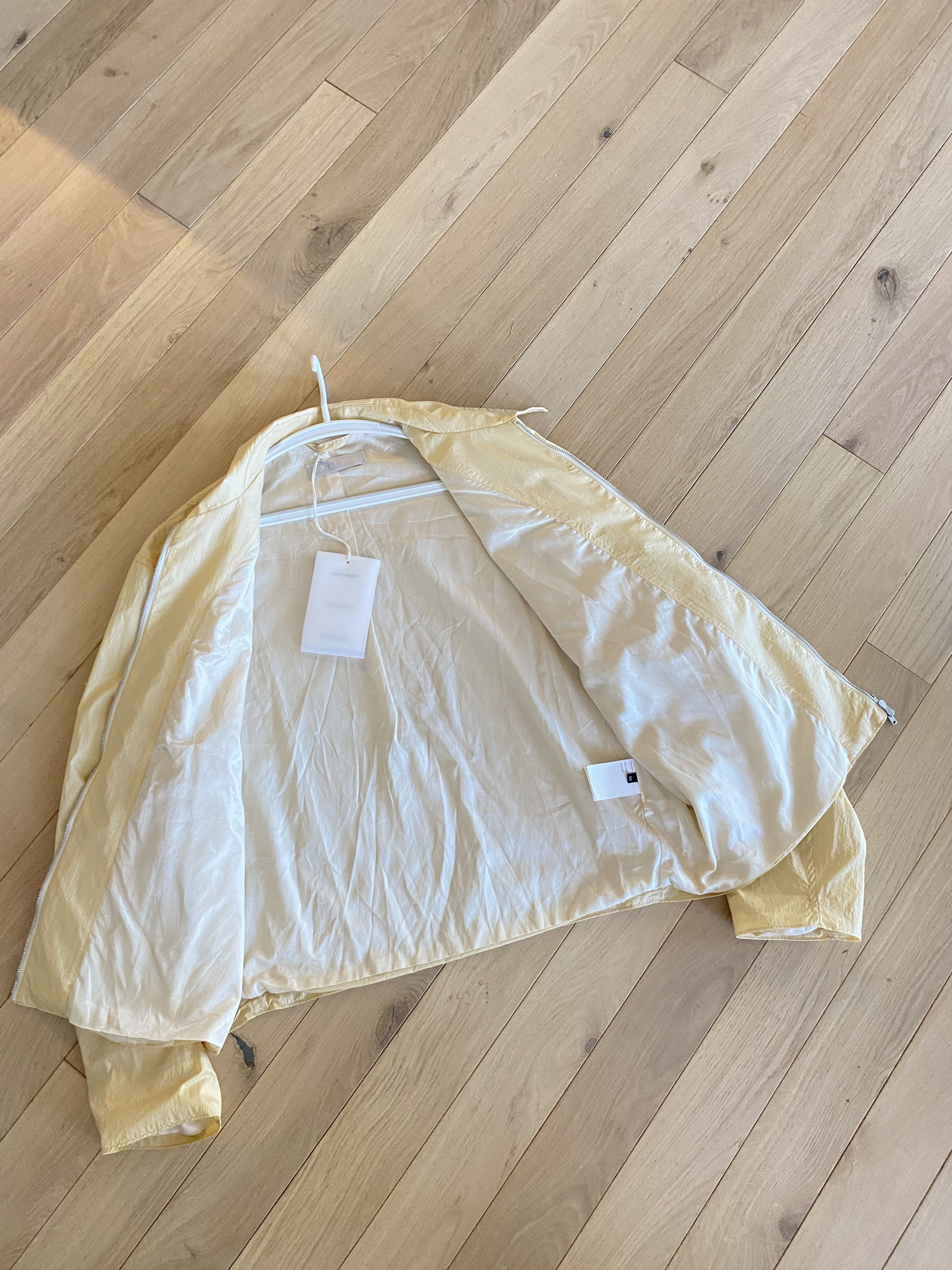 Our Legacy BNWT Mini Jacket Cream Rubberized Nylon Size US L / EU 52-54 / 3 - 9 Thumbnail