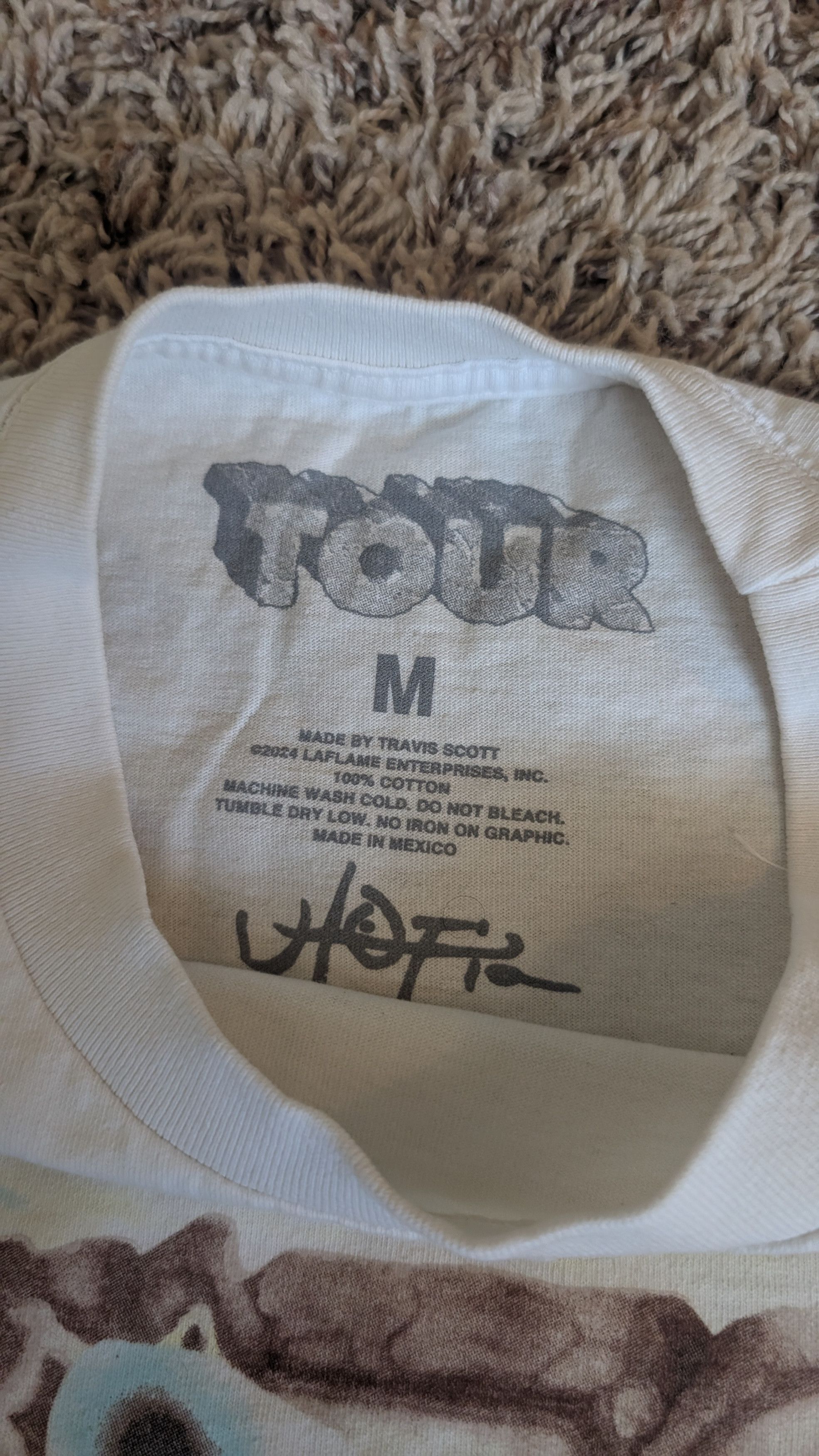 Travis Scott Travis ScoUtopia Tour Skitzo Circus Maximus T-Shirt 🔥🔥 Size US M / EU 48-50 / 2 - 3 Thumbnail