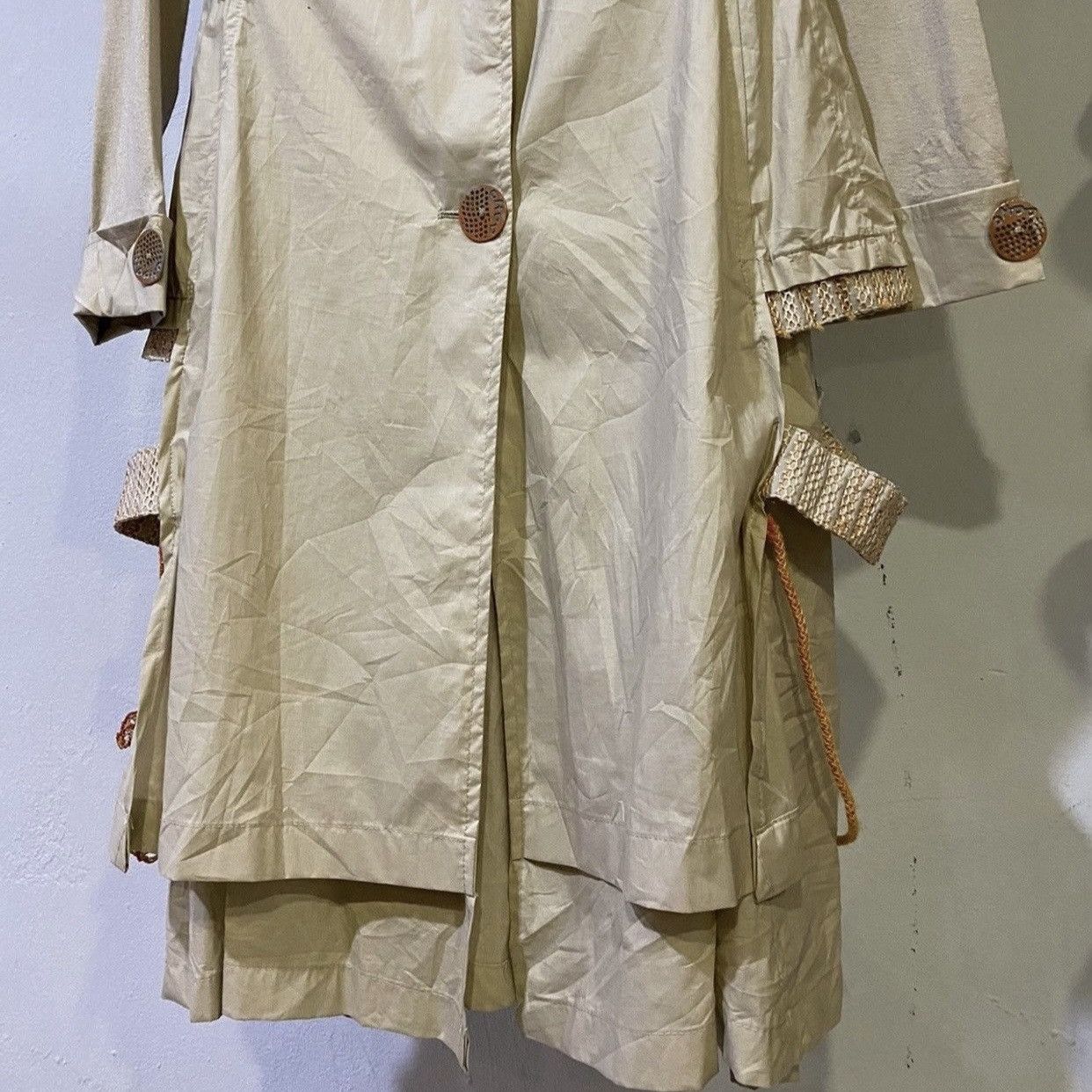 Designer OHDD Italian Designer Trench Coats Made In Italy Size S / US 4 / IT 40 - 6 Thumbnail