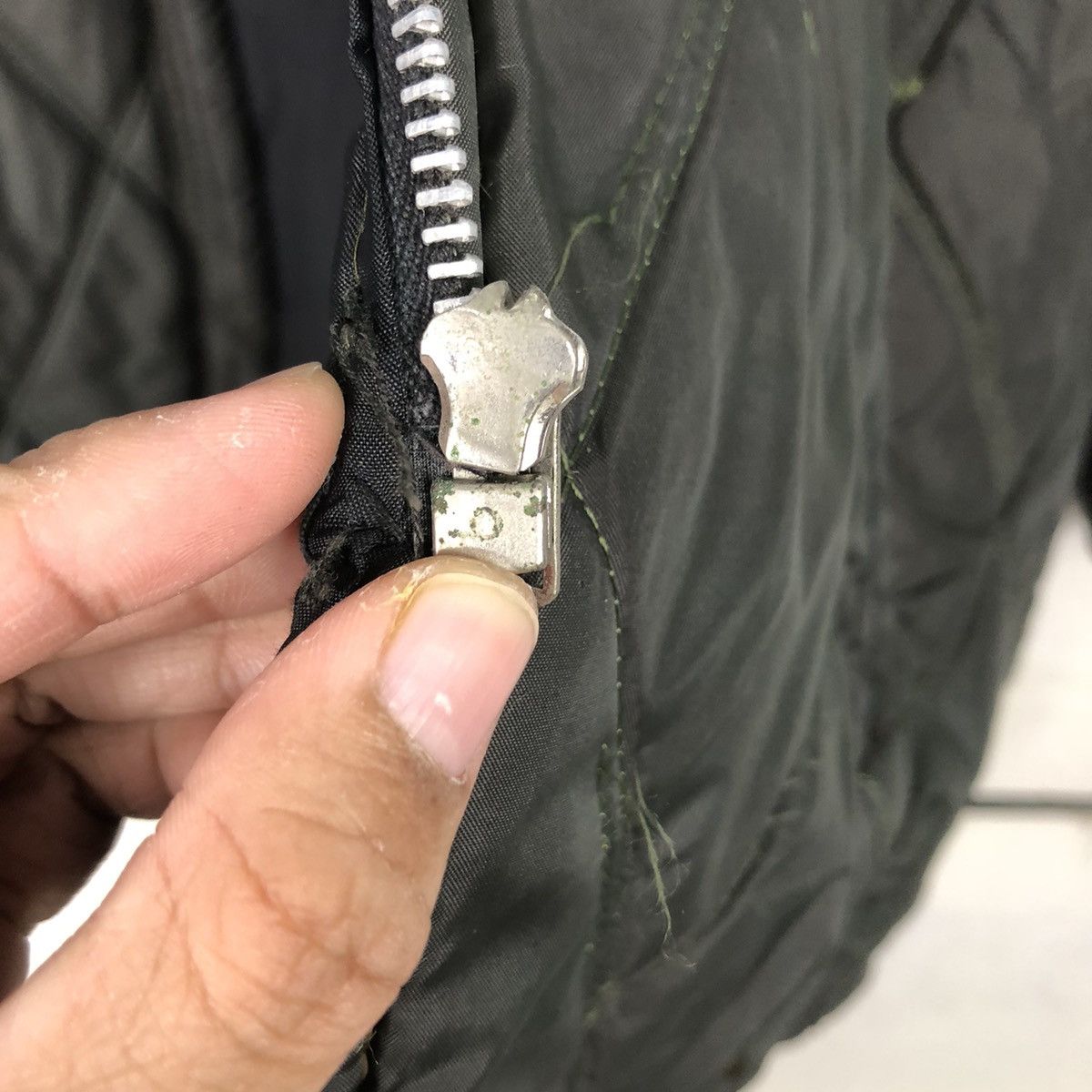 Japanese Brand × Vintage 📌Vintage Racing Bike Jacket Quilted Thunderbird Issey Miyake Size US L / EU 52-54 / 3 - 18 Thumbnail