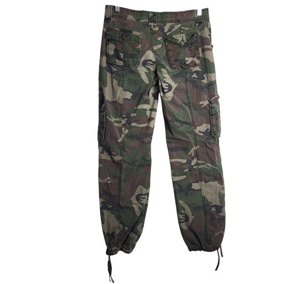 Vintage Vintage Sidestreet Camouflage Cargo Military Utility Pants Size 30" / US 8 / IT 44 - 4 Thumbnail