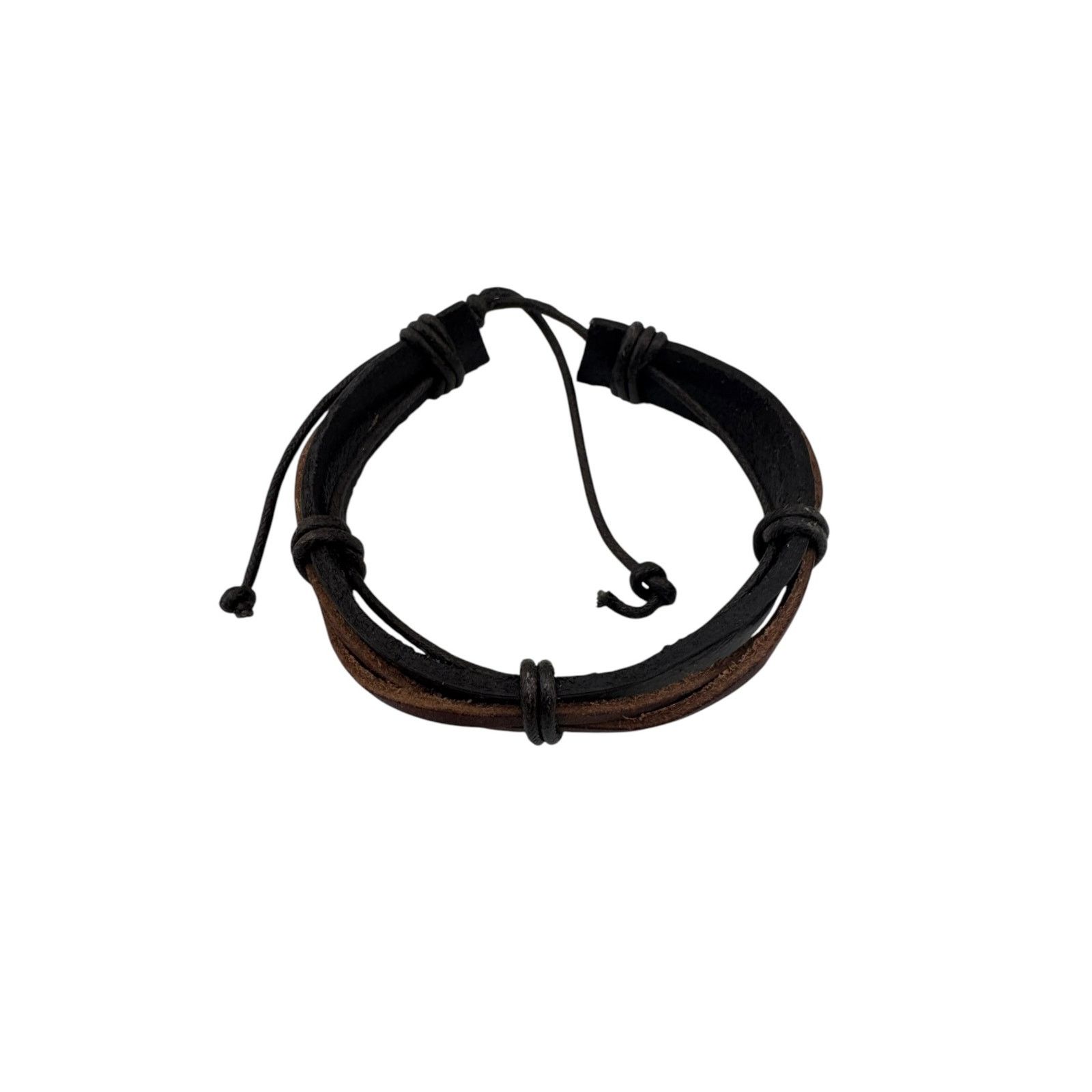 Other Savage Braided Leather Cuff: Unisex Armor for Chaos & Calm Size ONE SIZE - 3 Thumbnail
