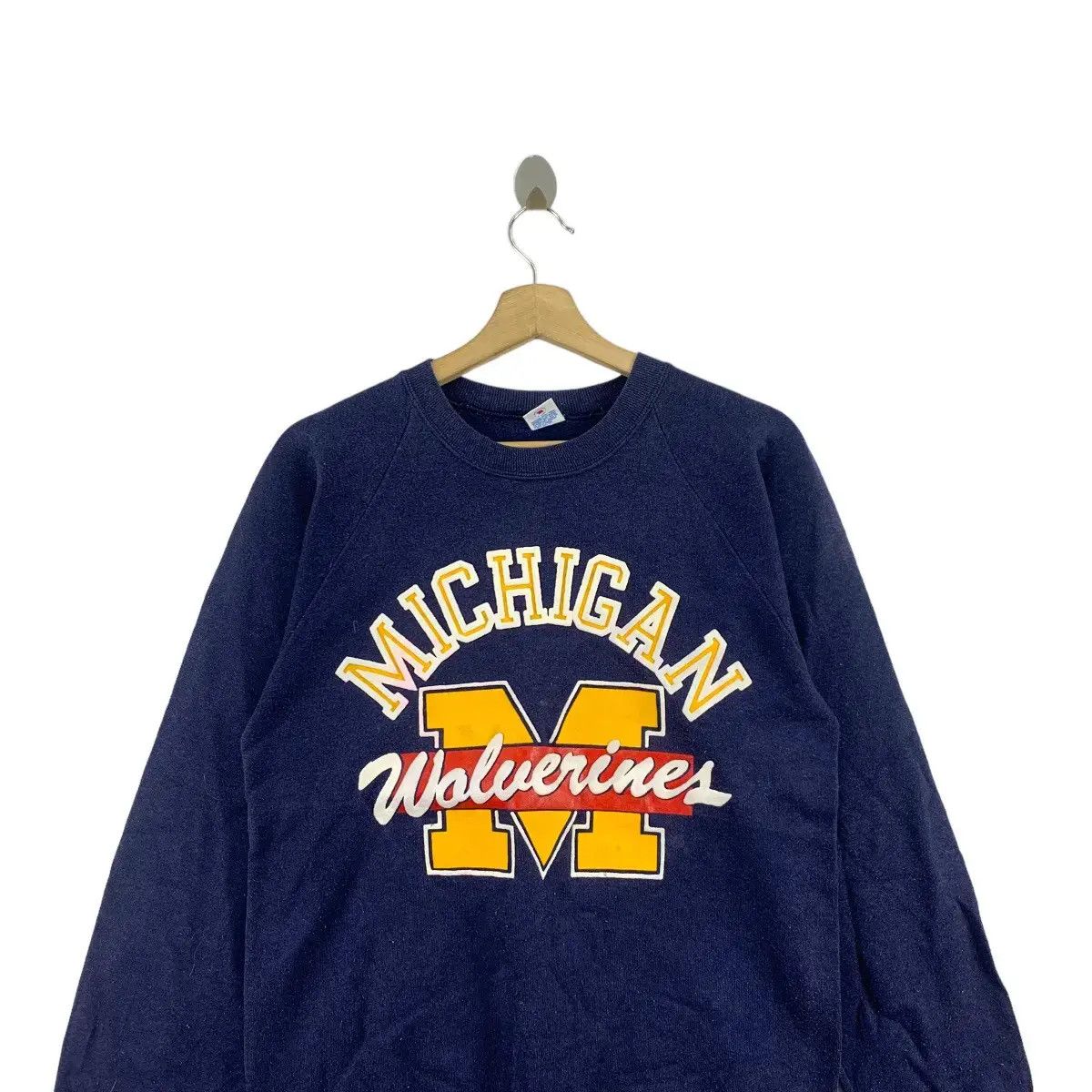 Vintage Vintage 90’ MICHIGAN WOLVERINES University Sport Size US M / EU 48-50 / 2 - 2 Thumbnail