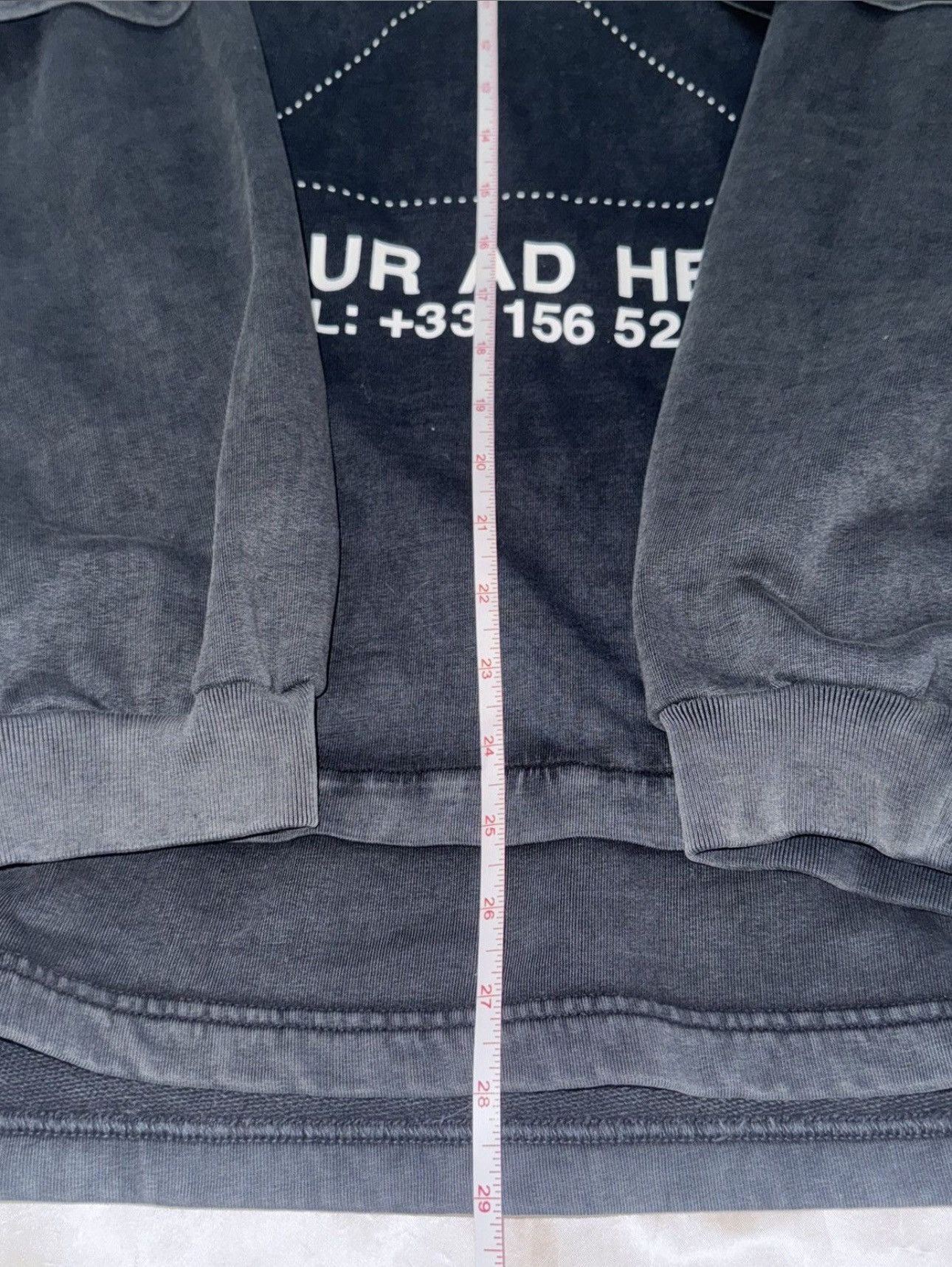 Balenciaga Balenciaga Layered Hoodie "Your Ad Here" XXS Size US XXS / EU 40 - 16 Thumbnail