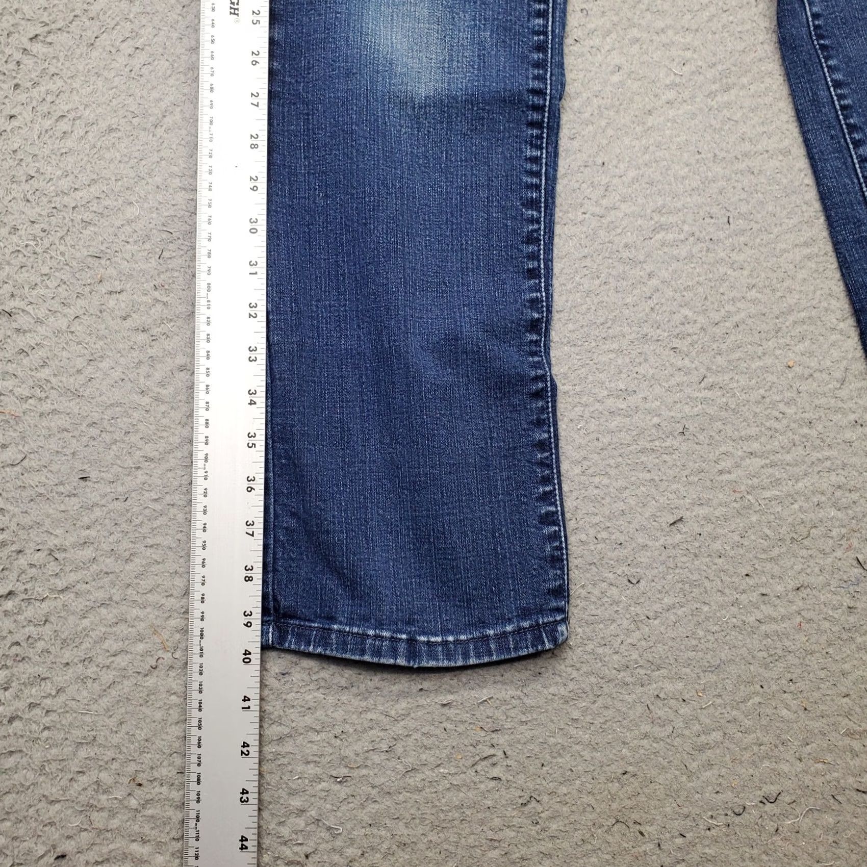 Levi's Levi's 505 Jeans Womens Size 10 Blue Denim Straight Leg 5-Pocket Regular Inseam 30" Vintage: No Size 32" / US 10 / IT 46 - 3 Thumbnail