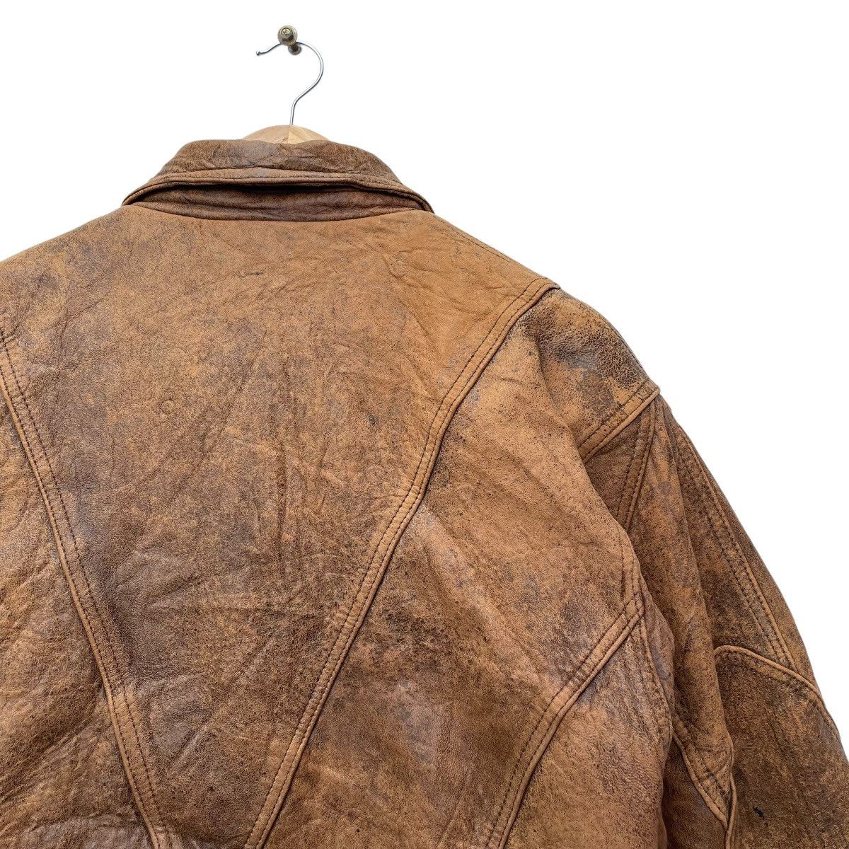 Japanese Brand × Vintage Vintage Japanese Brand Uno Uomo Leather Jacket Size US M / EU 48-50 / 2 - 8 Thumbnail