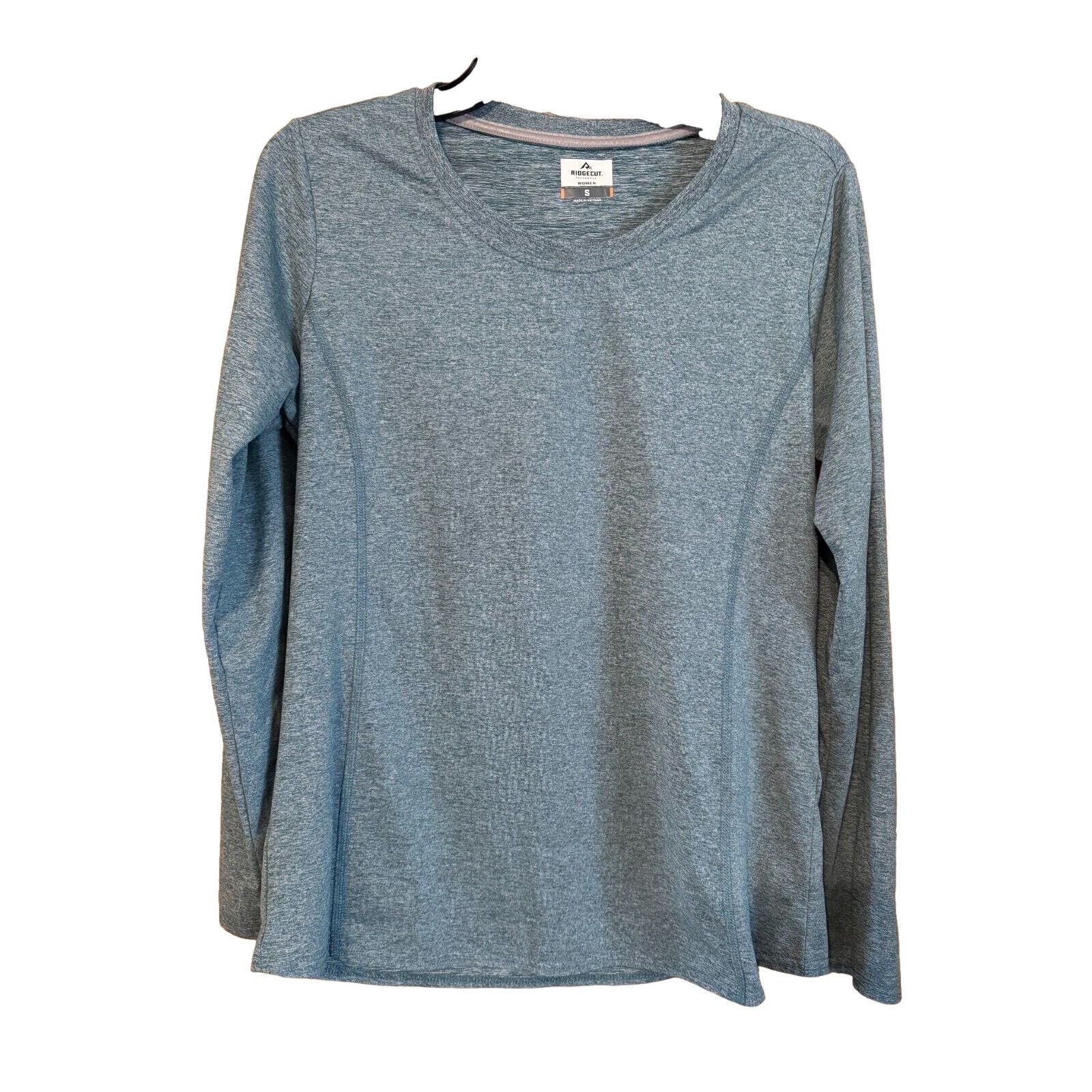 Other Ridgecut Toughwear Women's Long Sleeve Heather Green Shirt Size S / US 4 / IT 40 - 1 Thumbnail