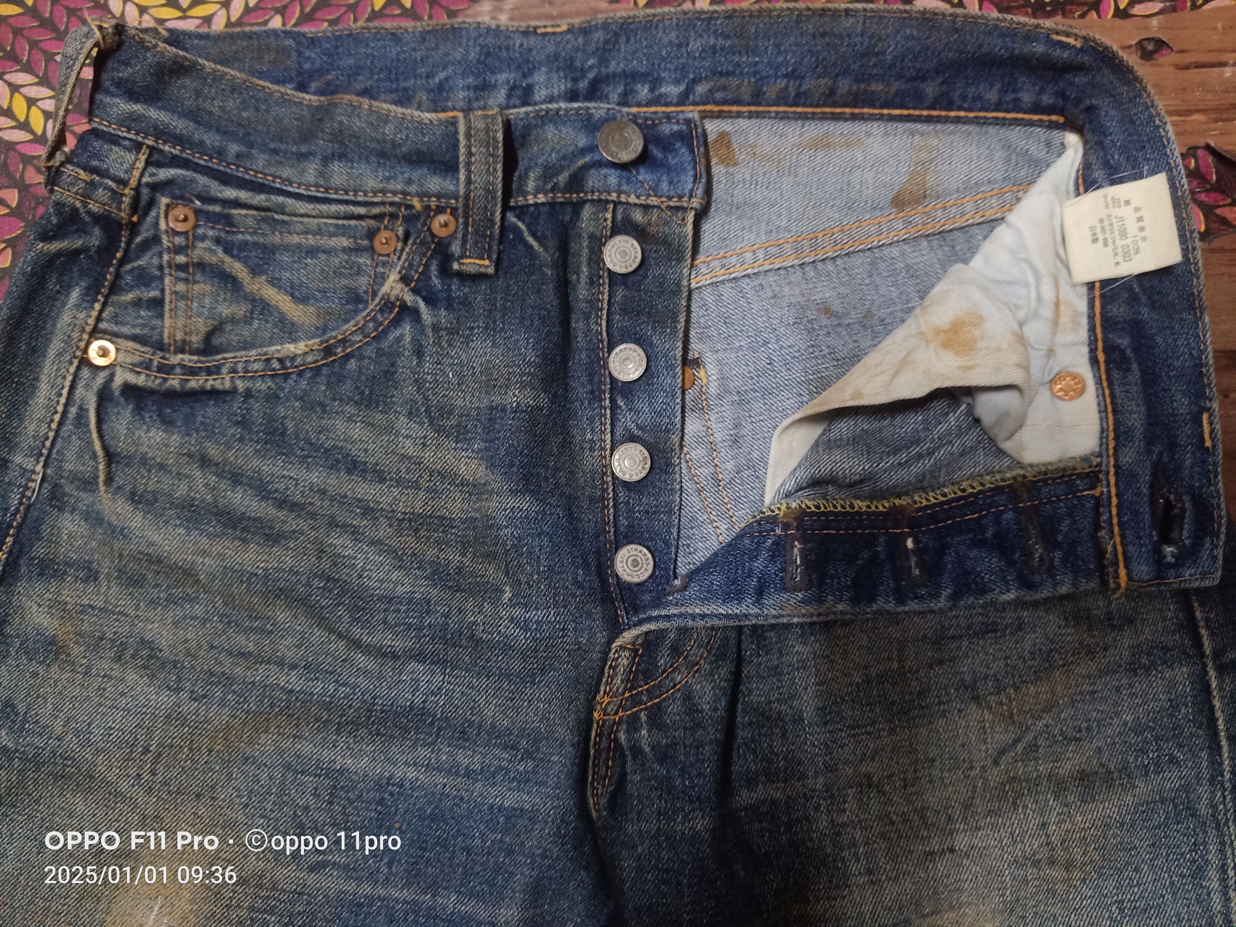 Japanese Brand × Levi's Vintage Clothing Levi's Lot 44501 Vintage Denim Stonewash Size US 30 / EU 46 - 4 Thumbnail