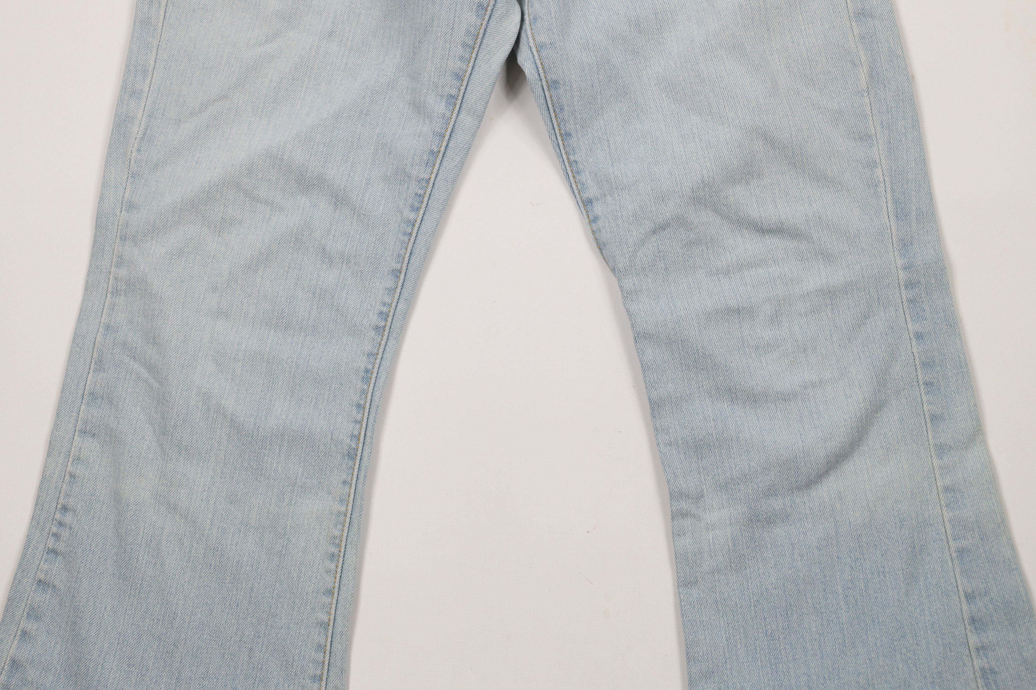 Levi's × Vintage Vintage Y2K 2005 Levis 519 Babydoll Low Rise Flared Jeans Size 30" / US 8 / IT 44 - 3 Thumbnail