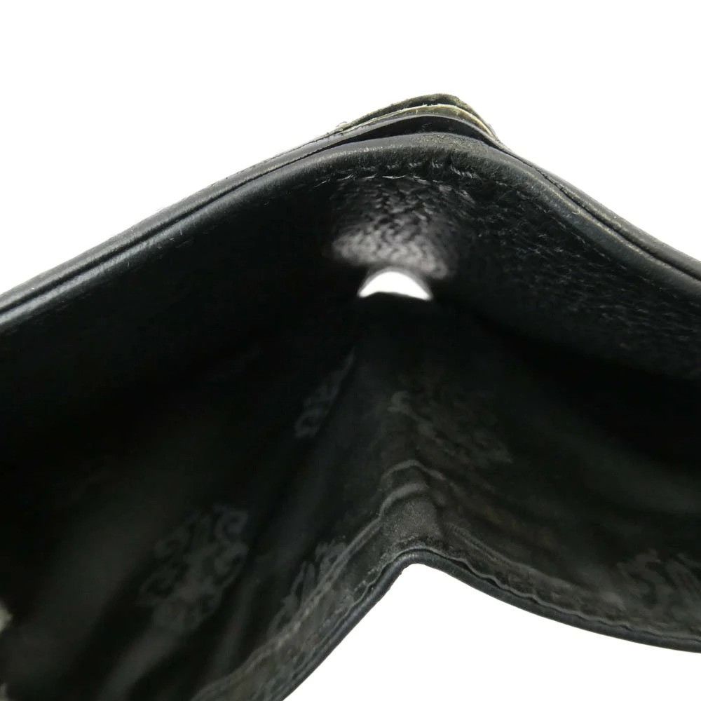 Chrome Hearts OFFER OK 🔥 CHROME HEARTS 1 SNAP CROSS BALL LEATHER WALLET Size ONE SIZE - 6 Thumbnail