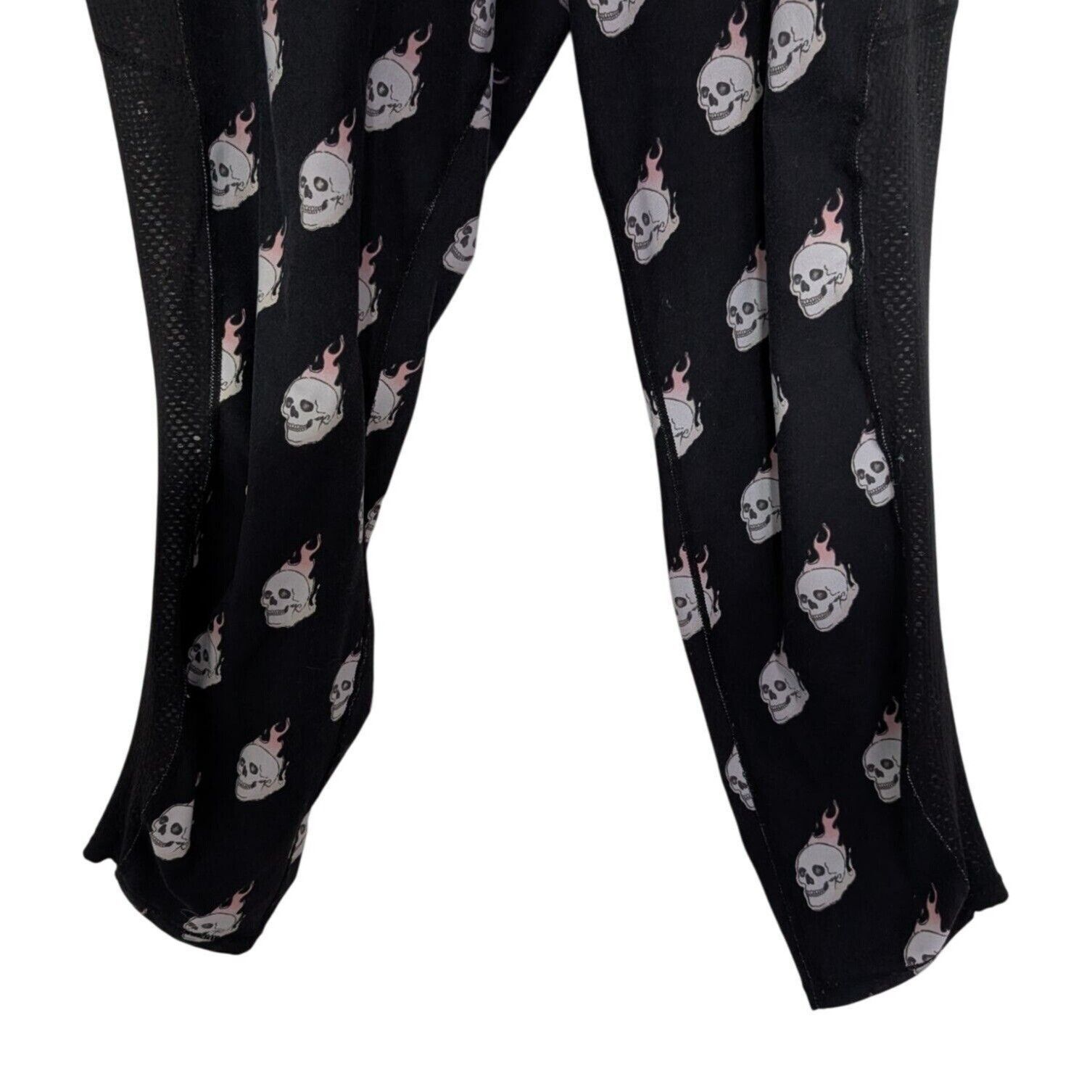 Torrid Torrid Active Flaming Skull Leggings Womens Size 4X Black Size 40" / US 18 - 9 Thumbnail