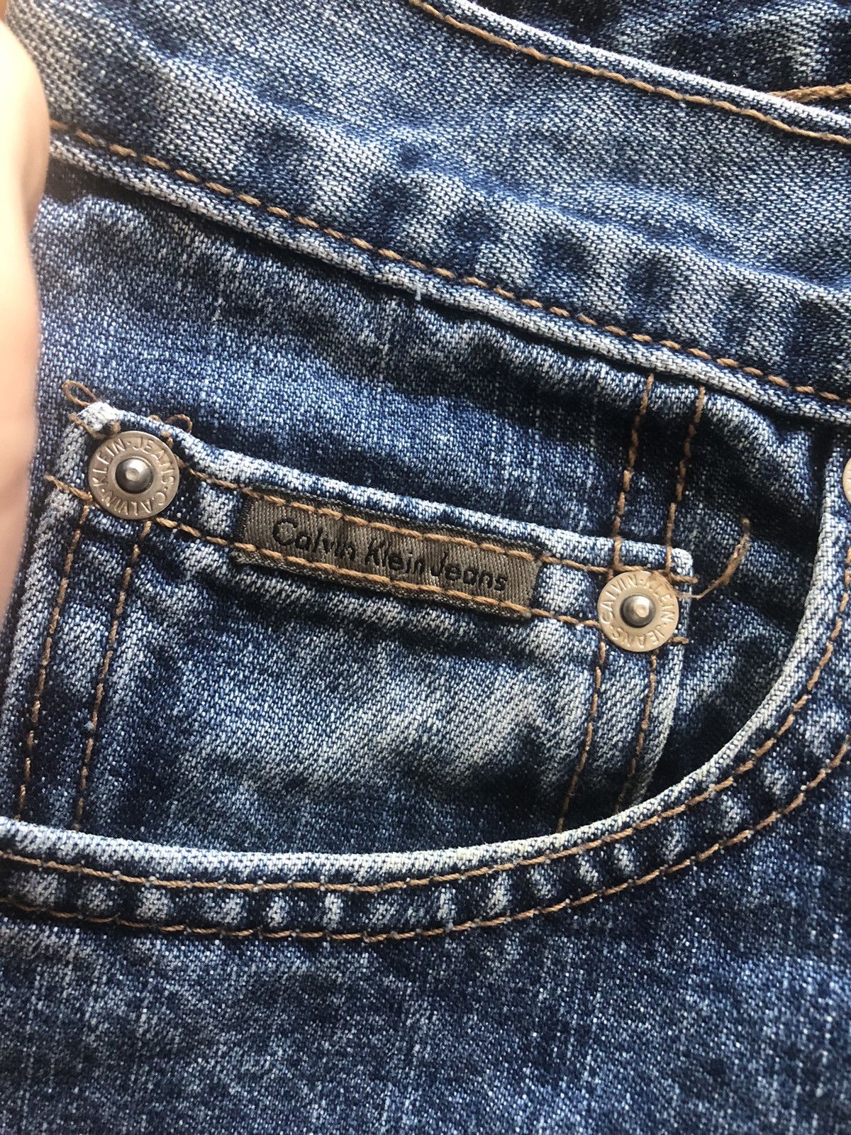 Calvin Klein × Vintage CALVIN KLEIN JEANS VINTAGE DENIM JEAN SHORTS Size US 28 / EU 44 - 5 Thumbnail