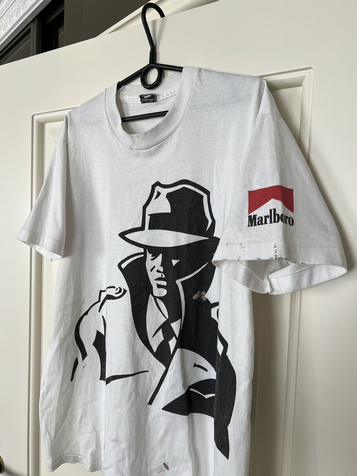Japanese Brand × Marlboro × Vintage Vintage 💥 Marlboro Cowboy T-Shirt Tee Size US XL / EU 56 / 4 - 4 Thumbnail