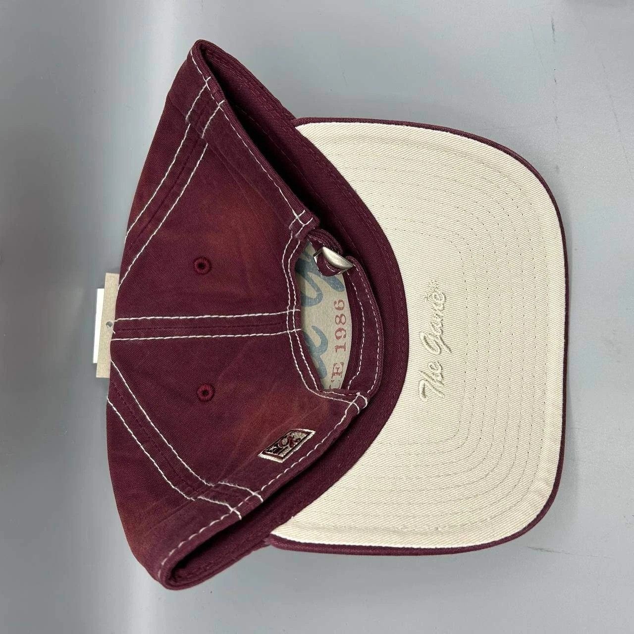The Game Jackson Hole Wyoming Hat Men Red The Game Strap Back Cotton Size ONE SIZE - 4 Thumbnail