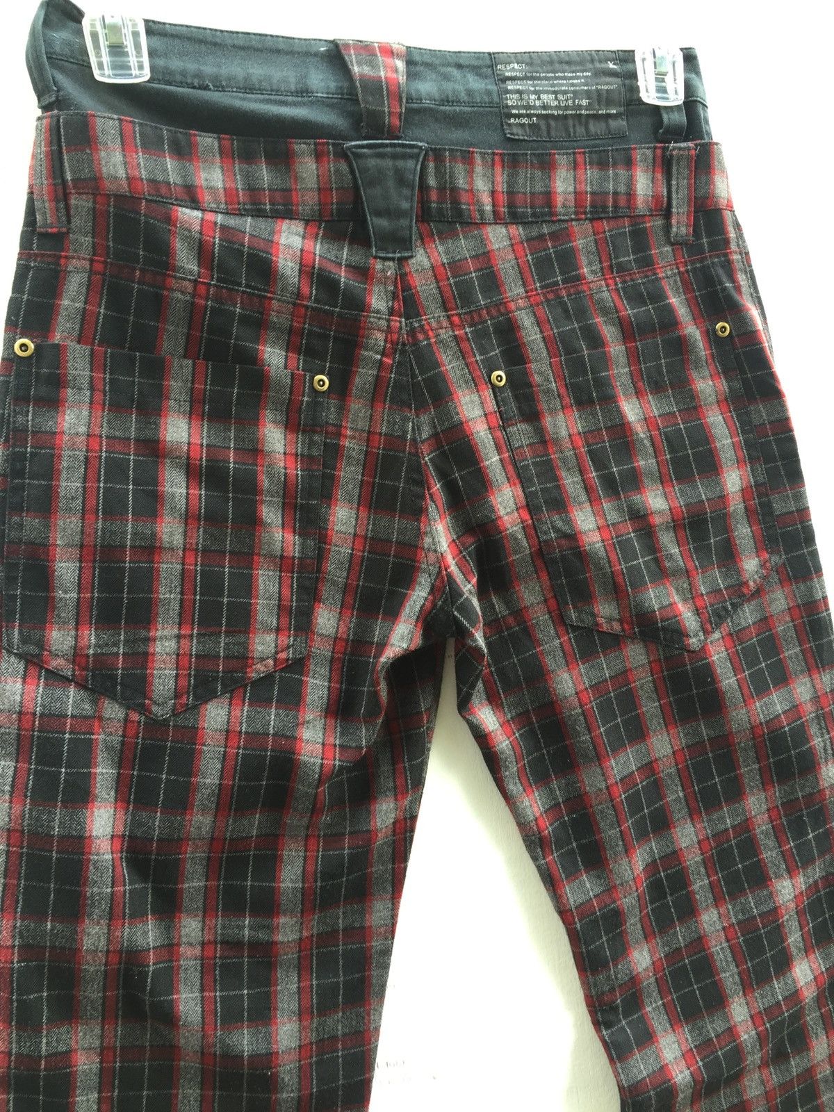 PPFM Double waist hype Ragout punk style pant Size US 30 / EU 46 - 6 Thumbnail