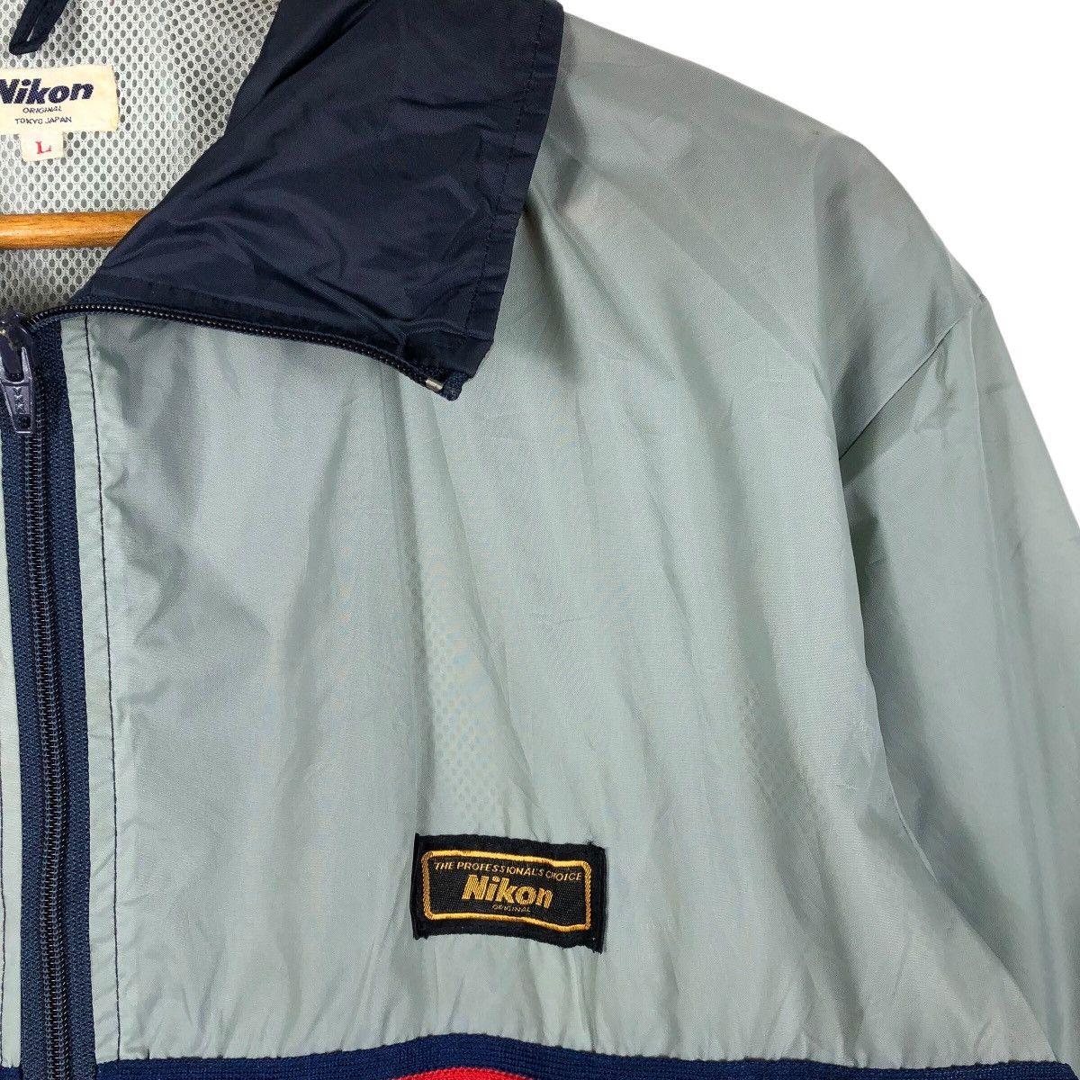 Japanese Brand × Nikon × Vintage Vintage NIKON The Professionals Choice Windbreaker Jacket Size US L / EU 52-54 / 3 - 5 Thumbnail