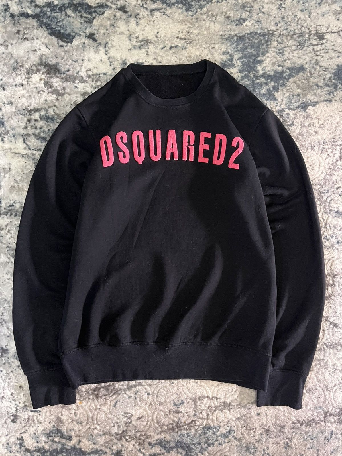 Dsquared2 HOODIE DSQUARED2 Y2K VINTAGE STREETWEAR BIG LOGO Size US XL / EU 56 / 4 - 1 Thumbnail