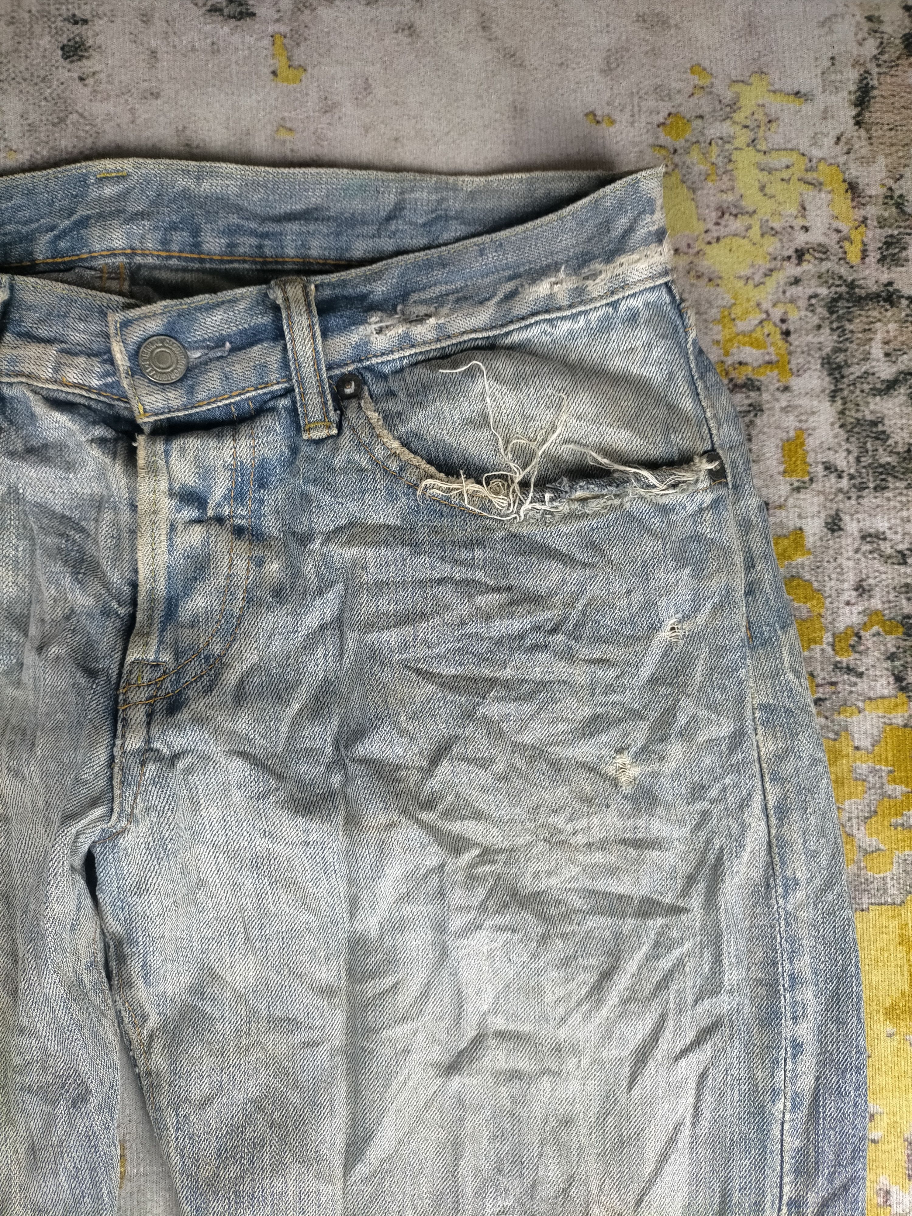 Eternal 90s Eternal Mudwash Thrashed Distressed Jeans Size US 30 / EU 46 - 4 Thumbnail