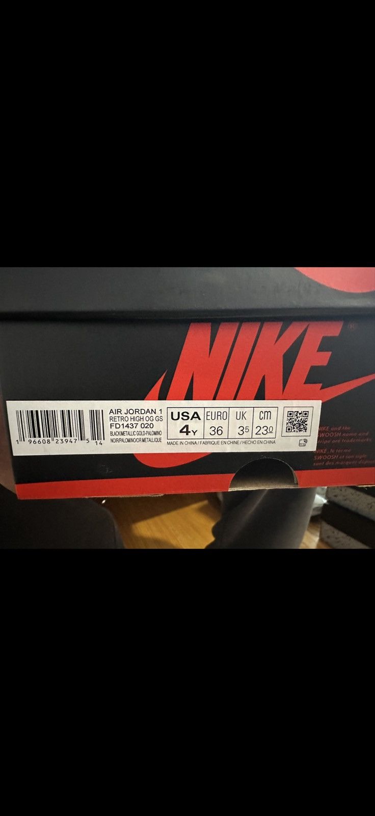 Jordan Brand Air Jordan 1 Retro High Palomino Size US 4 / IT 34 - 7 Thumbnail