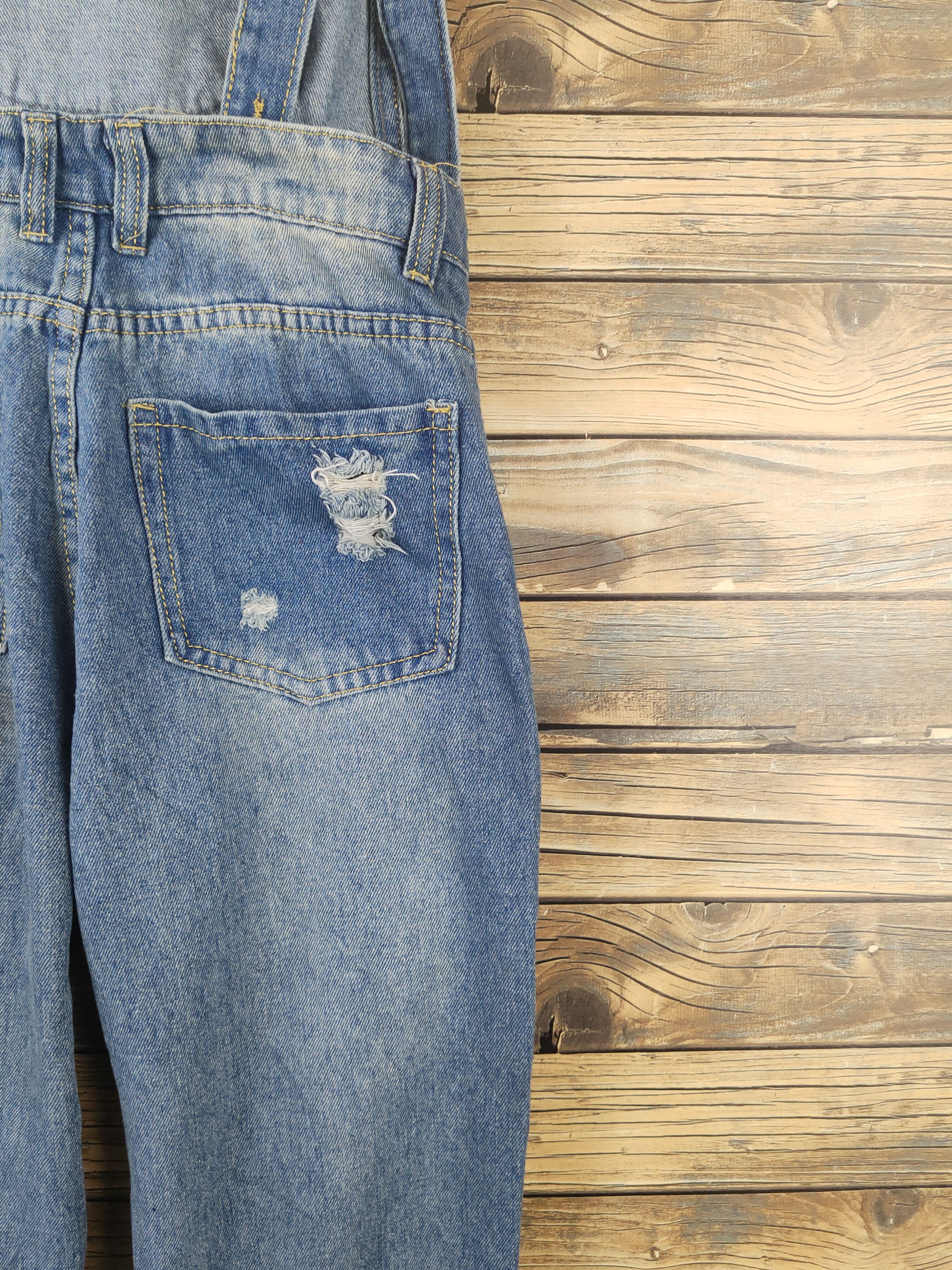 Japanese Brand × Vintage Vintage Japanese Brand Blue Denim Mickey Mouse Jumpsuits Size 27" / US 4 / IT 40 - 17 Thumbnail