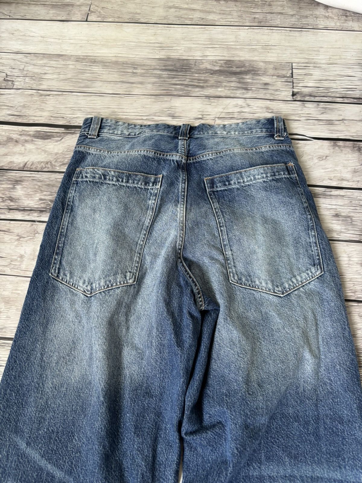 JNCO CRAZY Baggy Rap sk8 Jnco Style Washed Jeans y2k Size US 32 / EU 48 - 6 Thumbnail