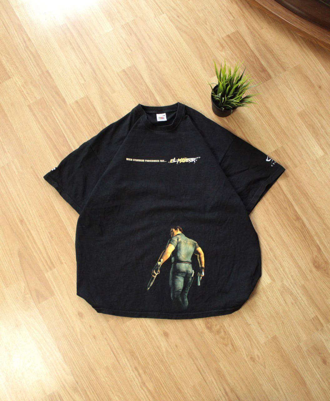 Apple 🔥 RARE 2006 El Matador Vintage T Shirt Game Cenega Windows Size US XL / EU 56 / 4 - 2 Thumbnail