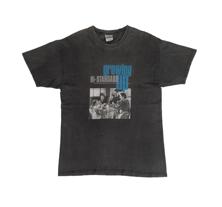 Vintage 1996 Hi-Standard Growing Up US Tour T shirt size Large