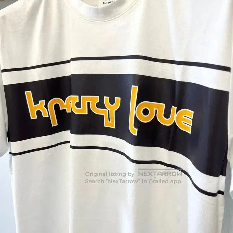 Burberry Burberry White Cotton Short Sleeve T. Size US L / EU 52-54 / 3 - 3 Thumbnail