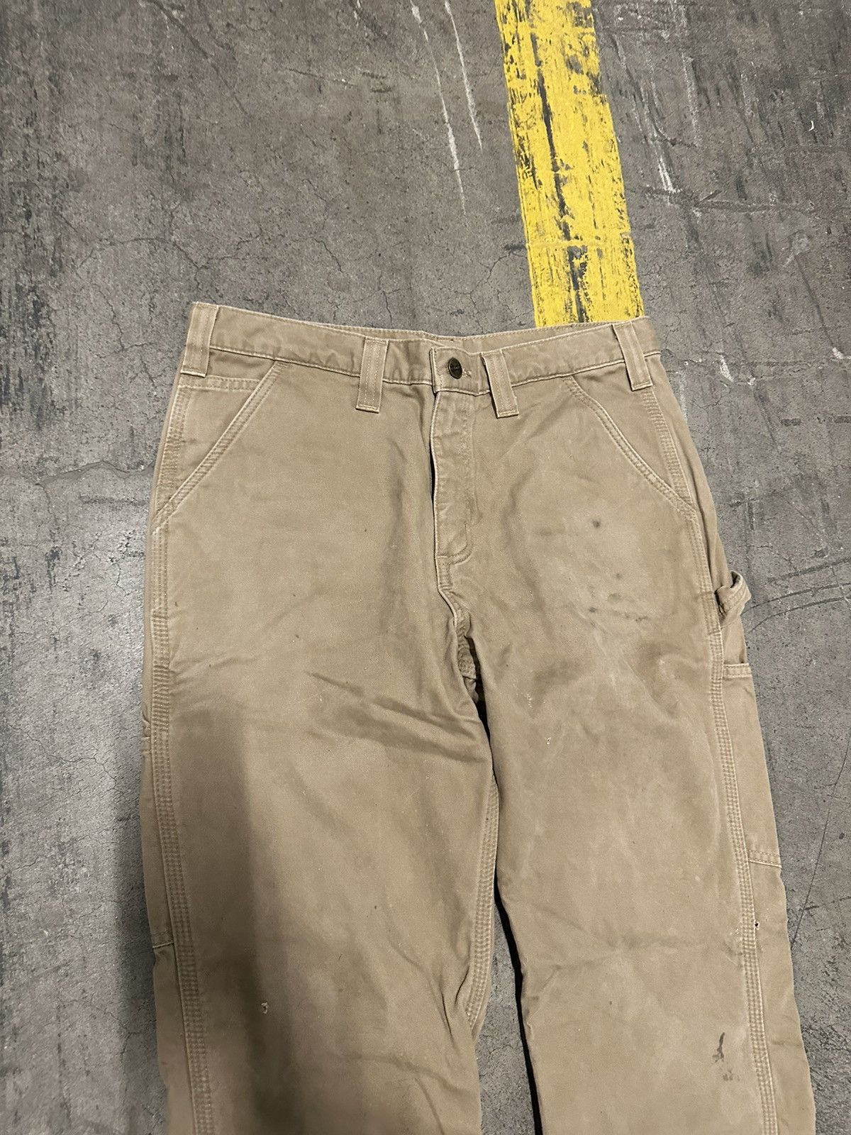 Carhartt × Vintage Y2K carhartt plaid lined jeans Size US 33 - 5 Thumbnail
